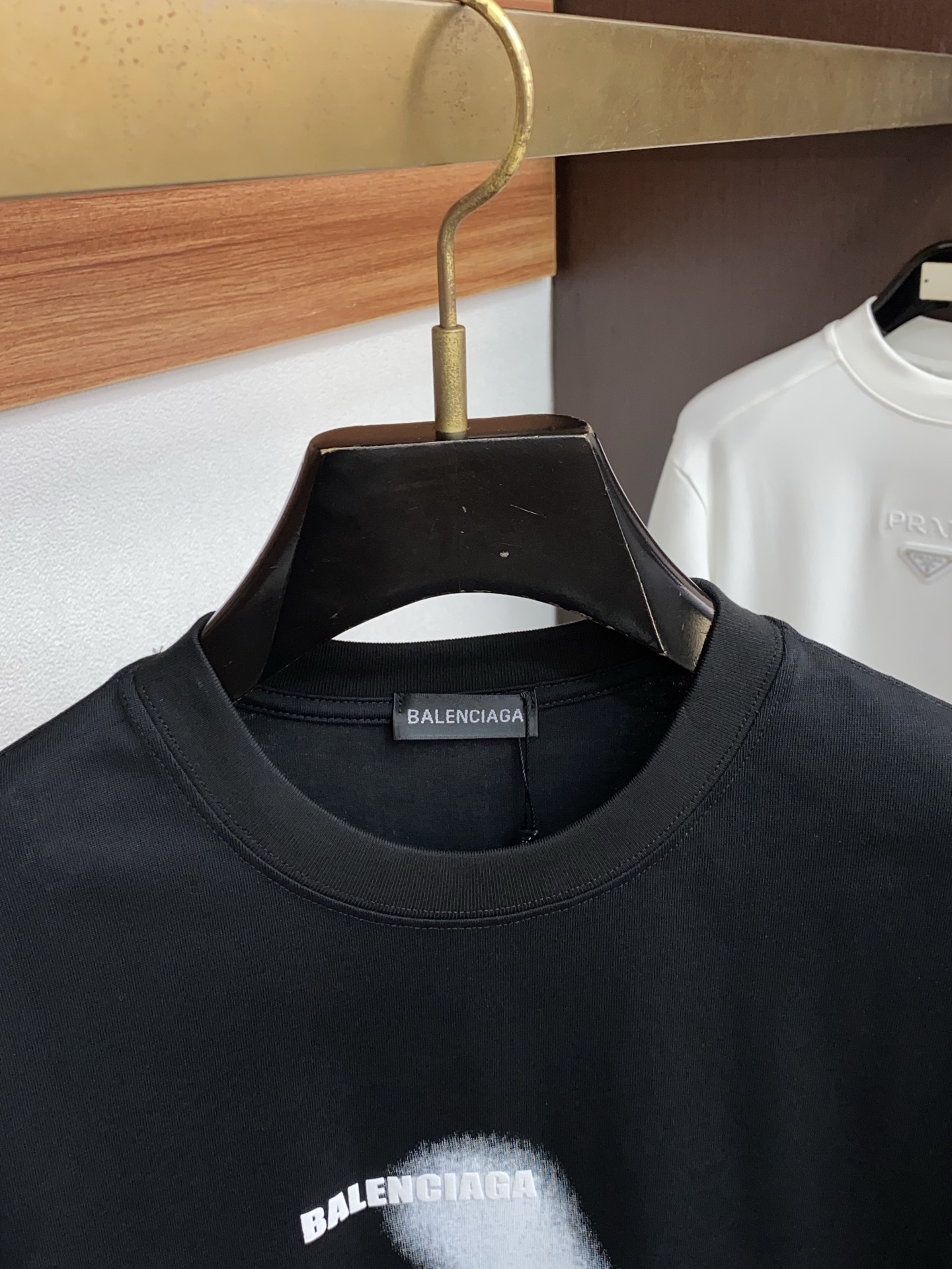 。🩵 巴黎世家 26SS春夏新款 纯棉质圆领短袖 男士基础款纯白专柜短袖T恤衫！贸易公司渠道稀出，同步官