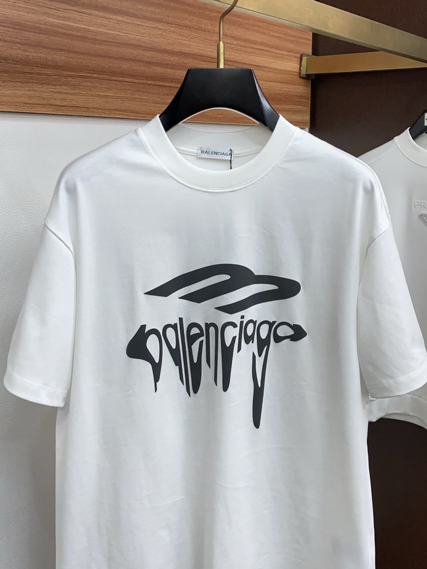 。🩵 巴黎世家 26SS春夏新款 纯棉质圆领短袖 男士基础款纯白专柜短袖T恤衫！贸易公司渠道稀出，同步官