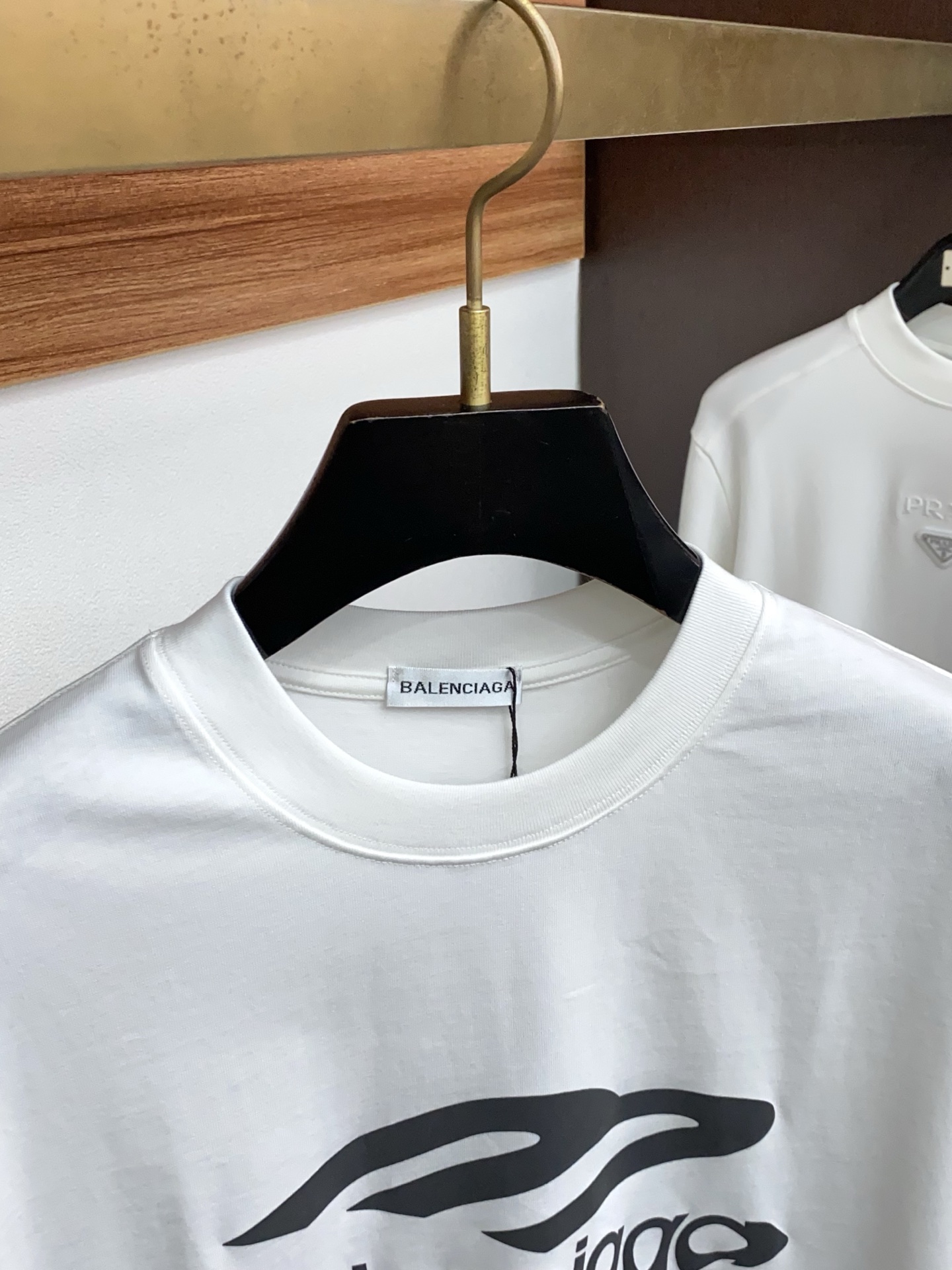 。🩵 巴黎世家 26SS春夏新款 纯棉质圆领短袖 男士基础款纯白专柜短袖T恤衫！贸易公司渠道稀出，同步官