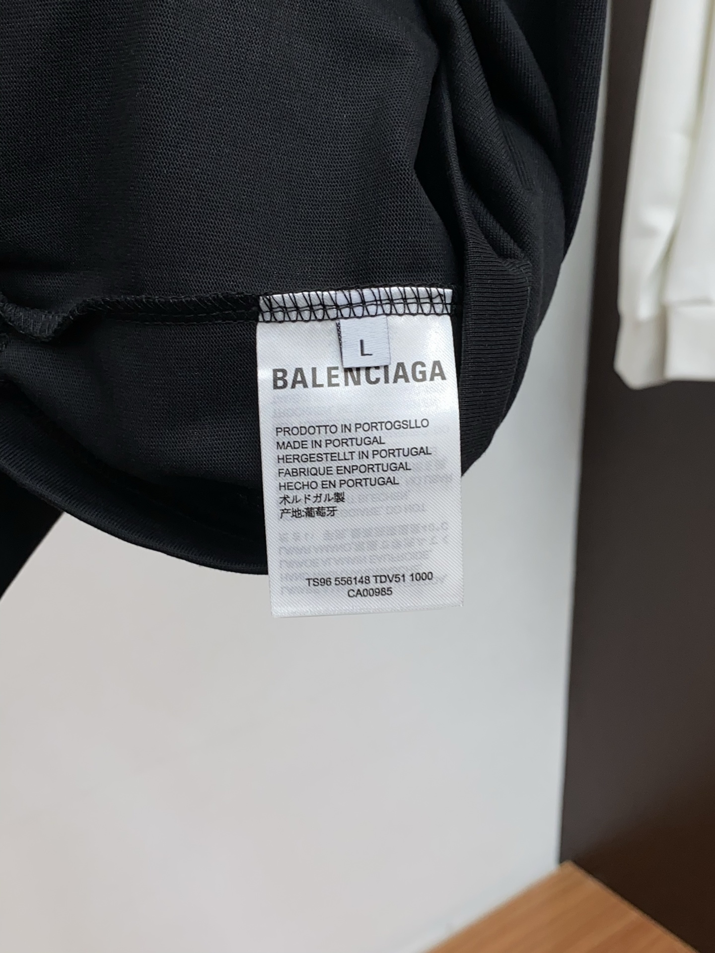 。🩵巴黎世家 26SS春夏新款 纯棉质圆领短袖 男士基础款纯白专柜短袖T恤衫！贸易公司渠道稀出，同步官网