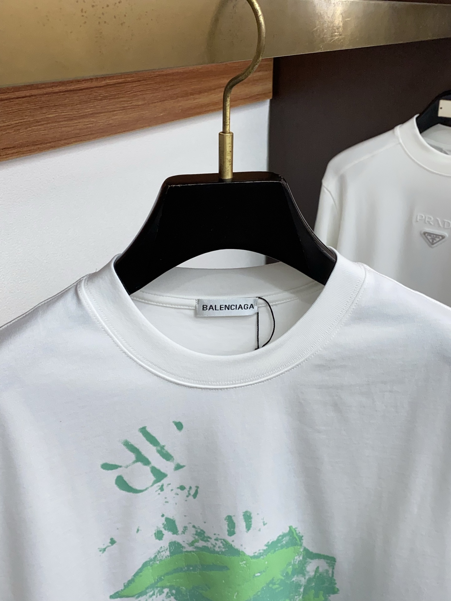 。🩵巴黎世家 26SS春夏新款 纯棉质圆领短袖 男士基础款纯白专柜短袖T恤衫！贸易公司渠道稀出，同步官网