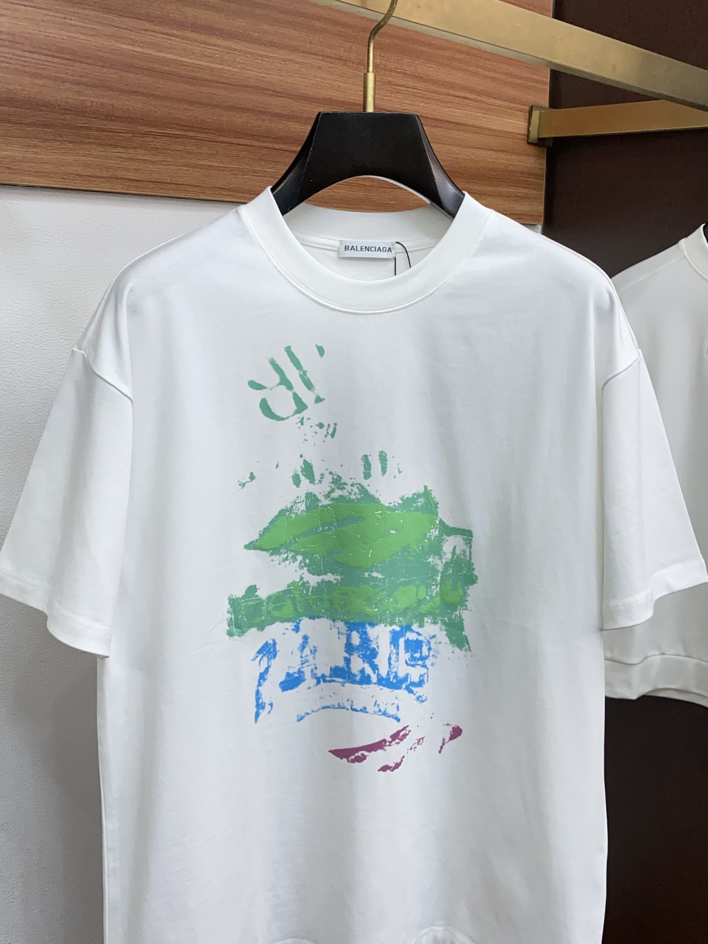 。🩵巴黎世家 26SS春夏新款 纯棉质圆领短袖 男士基础款纯白专柜短袖T恤衫！贸易公司渠道稀出，同步官网