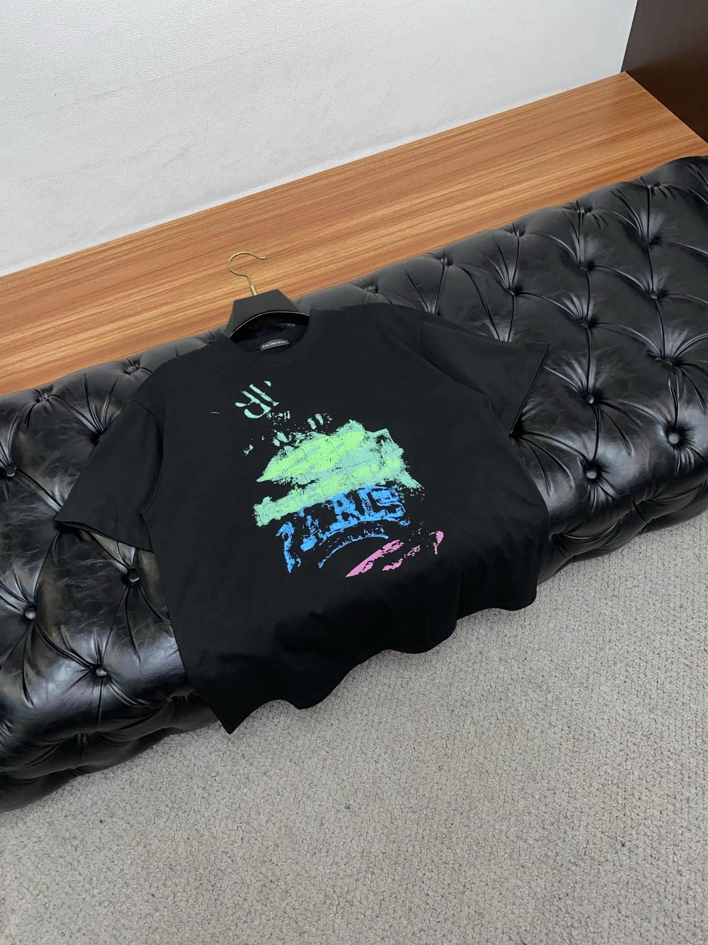 。🩵 巴黎世家 26SS春夏新款 纯棉质圆领短袖 男士基础款纯白专柜短袖T恤衫！贸易公司渠道稀出，同步官