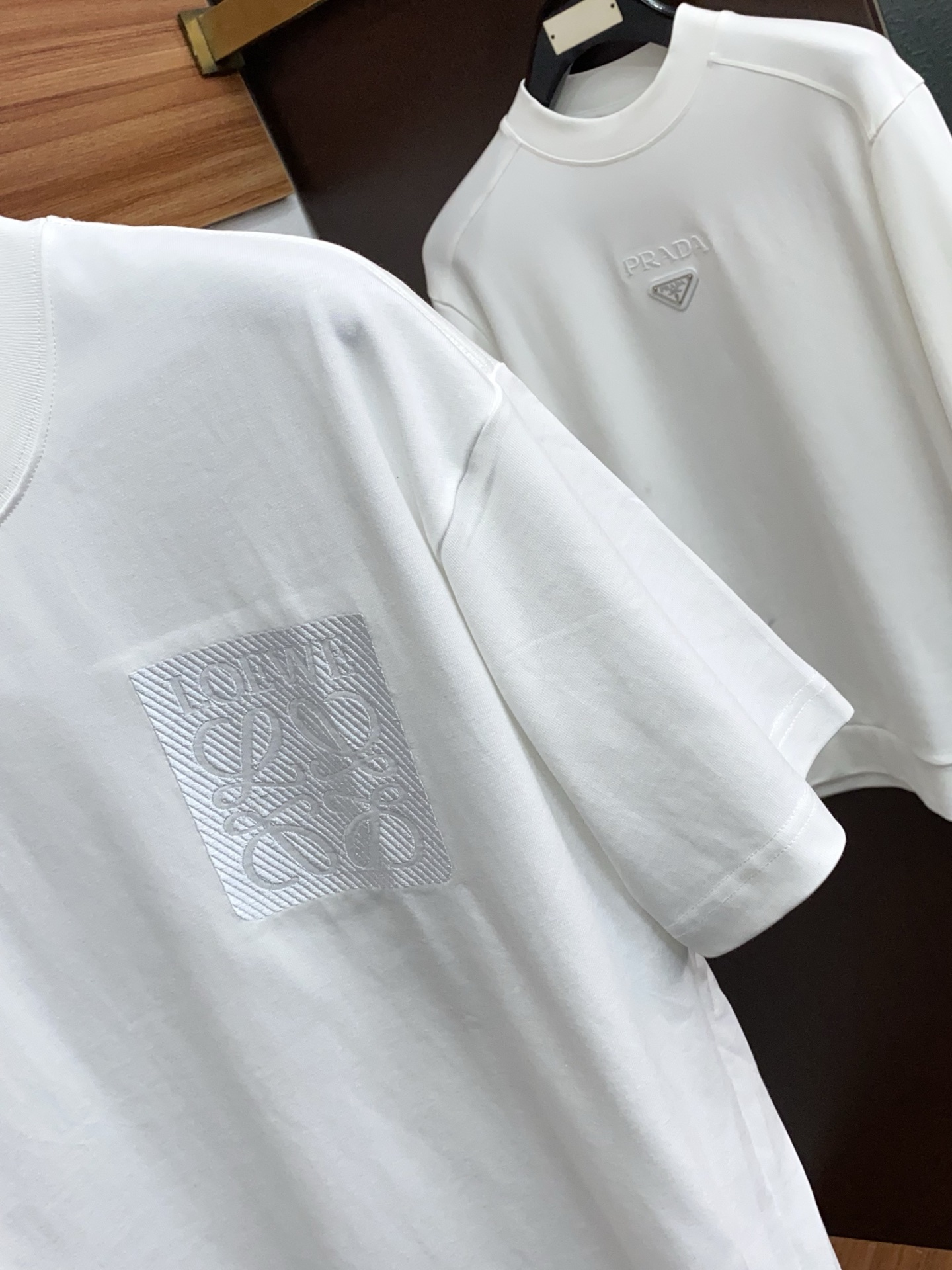 罗意威 26SS春夏新款 纯棉质圆领短袖 男士基础款纯白专柜短袖T恤衫！贸易公司渠道稀出，同步官网发售！