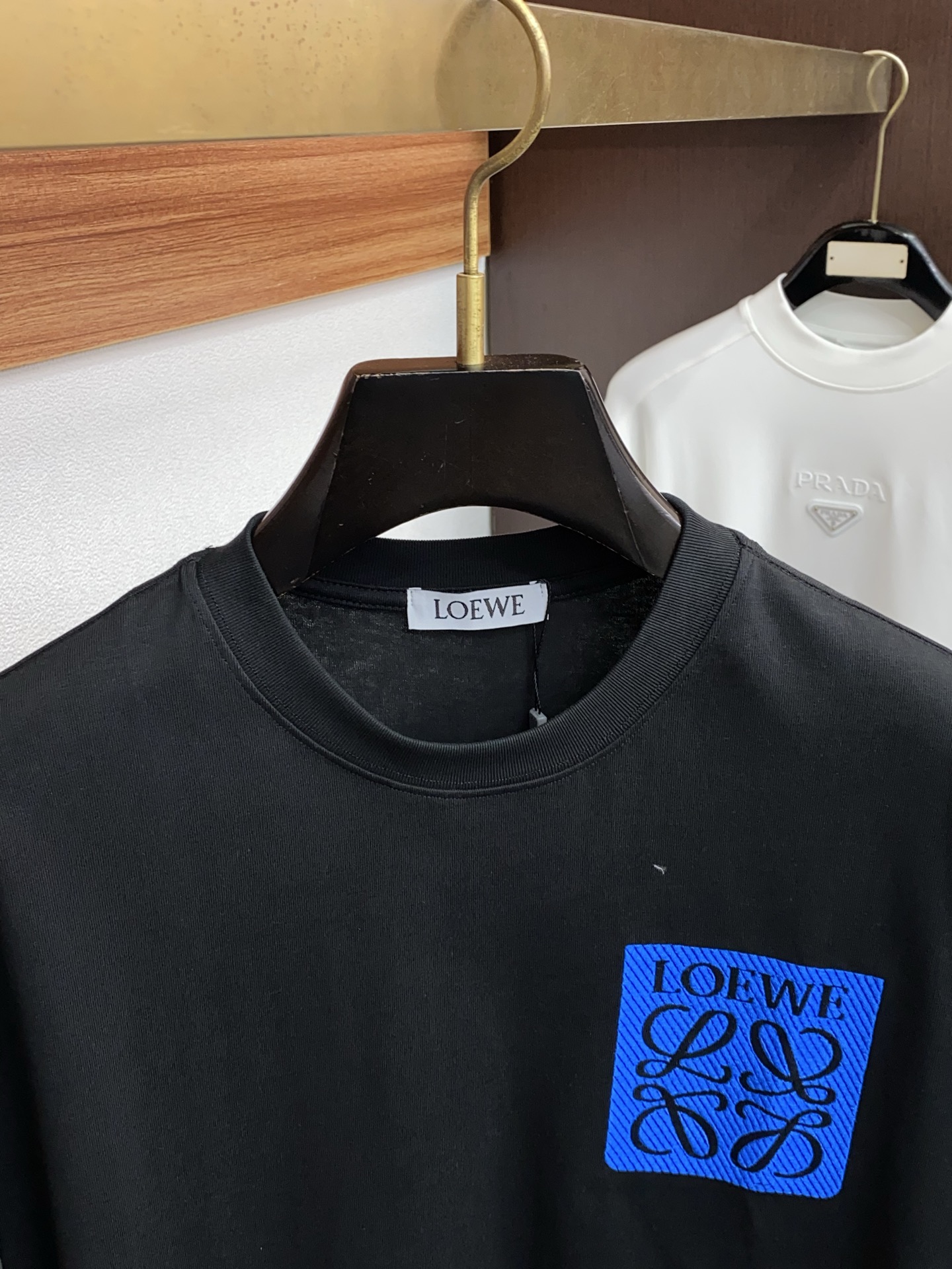 罗意威 26SS春夏新款 纯棉质圆领短袖 男士基础款纯白专柜短袖T恤衫！贸易公司渠道稀出，同步官网发售！