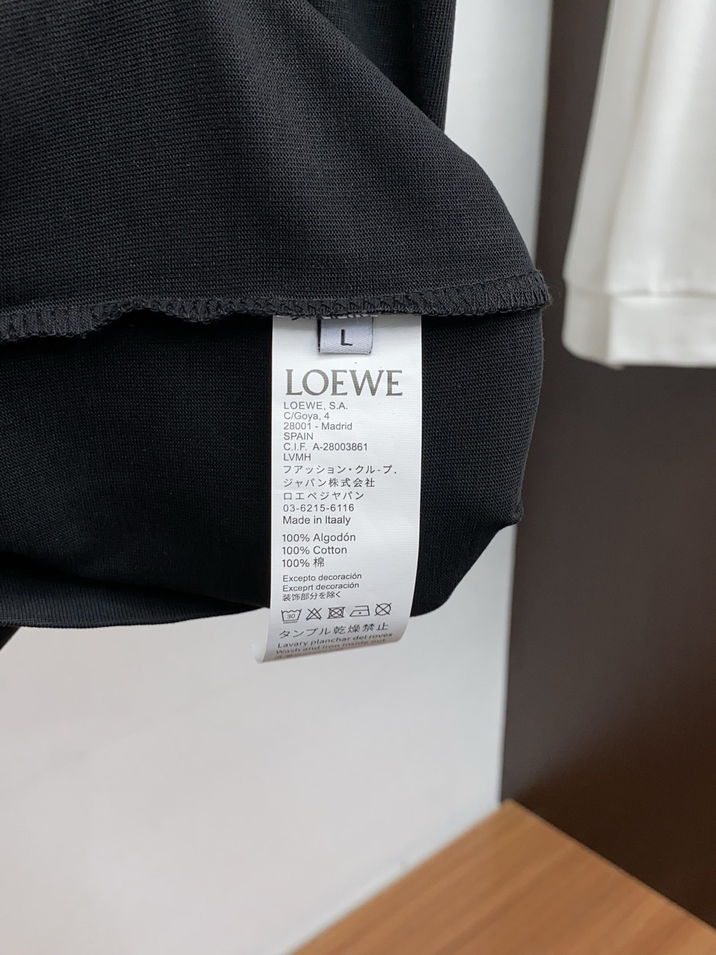 罗意威 26SS春夏新款 纯棉质圆领短袖 男士基础款纯白专柜短袖T恤衫！贸易公司渠道稀出，同步官网发售！