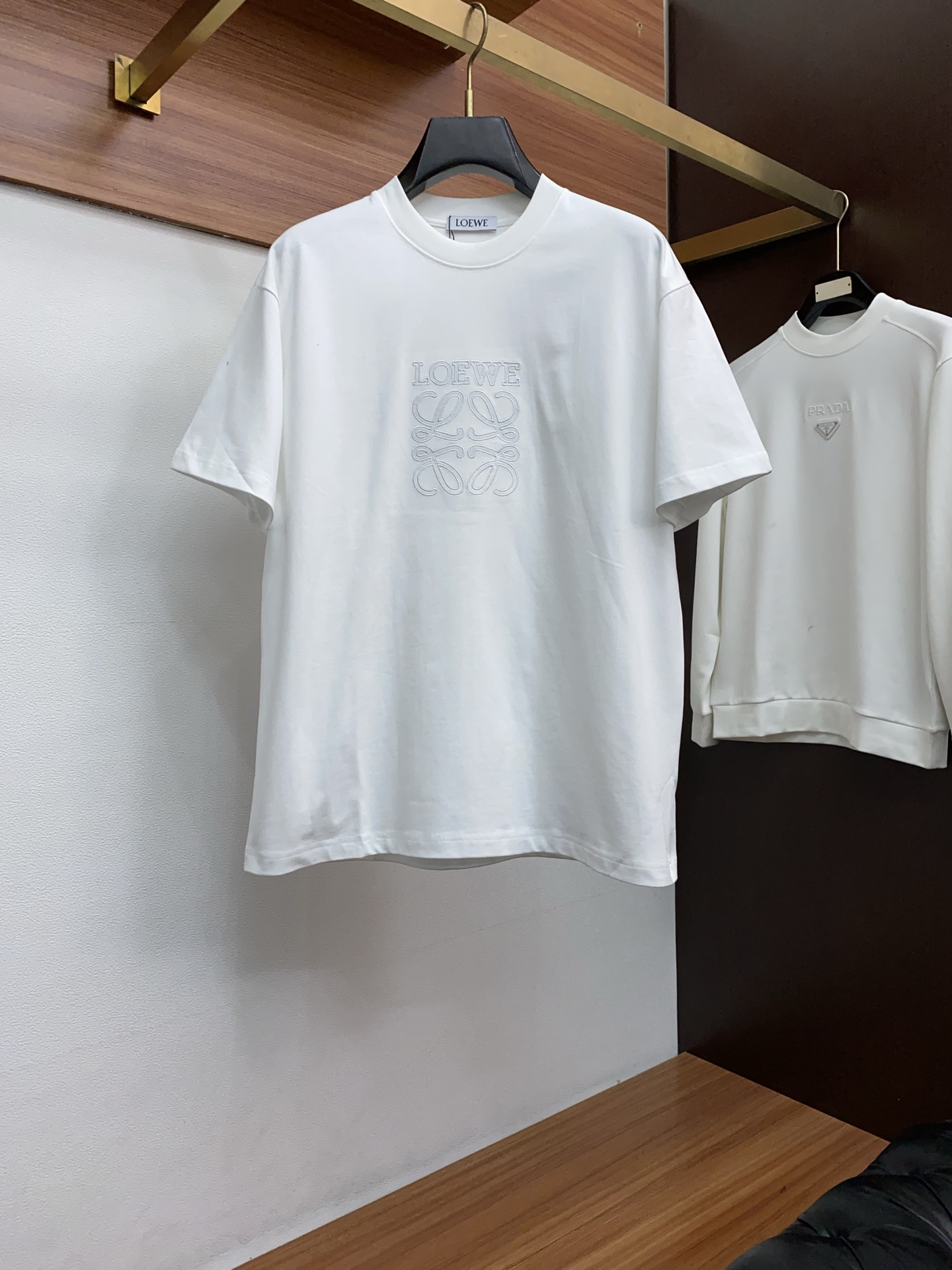 。🩵 罗意威 26SS春夏新款 纯棉质圆领短袖 男士基础款纯白专柜短袖T恤衫！贸易公司渠道稀出，同步官网