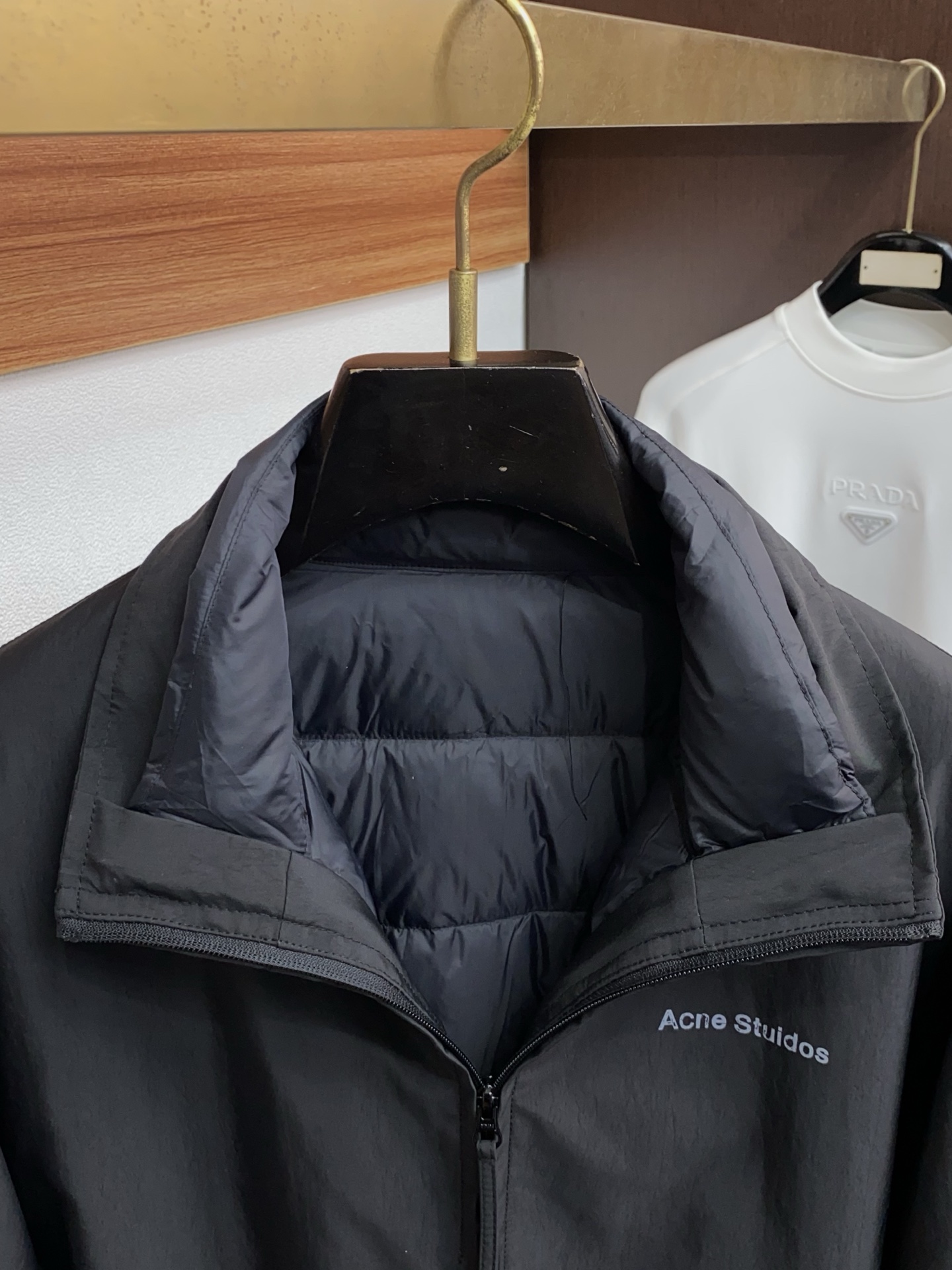 Acne25秋冬男士时尚羽绒服 轻奢时尚休闲风格，轻盈保暖柔软！低调系列时尚百搭，就是有型！香港贸易订单