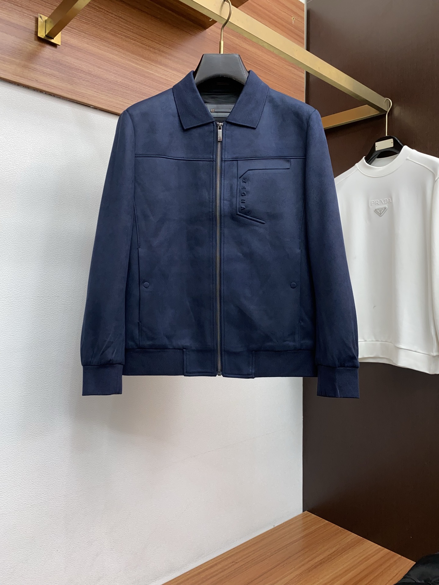 杰尼亚 诺悠翩雅 高端推荐牛货 2025秋冬款男士夹克外套 贵族血统 蓬松感十足 御寒神器 高端顶尖一线