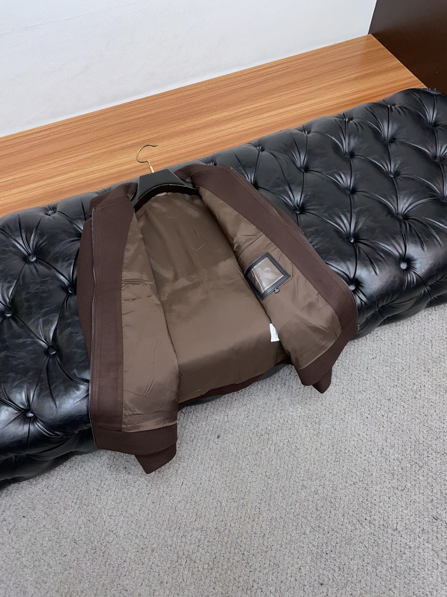 杰尼亚 高端推荐牛货 2025秋冬款商务翻领男士夹克外套 贵族血统 蓬松感十足 御寒神器 高端顶尖一线成