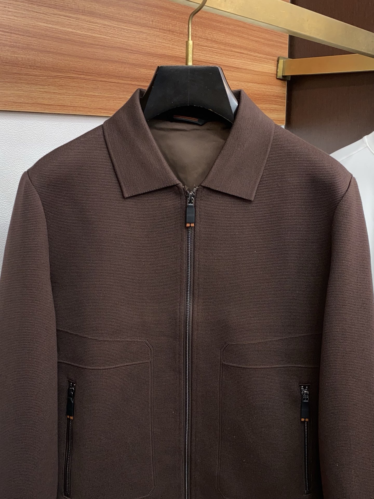 杰尼亚 高端推荐牛货 2025秋冬款商务翻领男士夹克外套 贵族血统 蓬松感十足 御寒神器 高端顶尖一线成