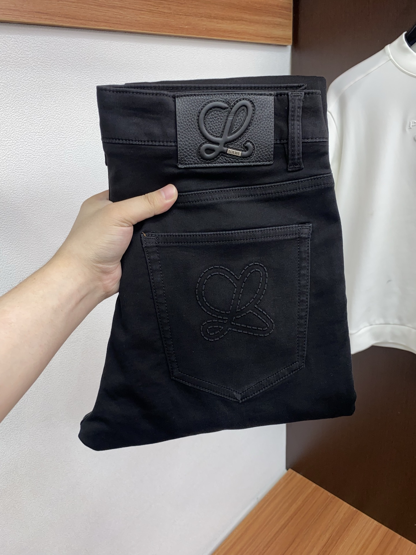 罗意威 高端定制、2026早春最新款牛仔裤 柜台同步发售 原版定制复刻 客供五金辅料 原单品质 进口牛仔