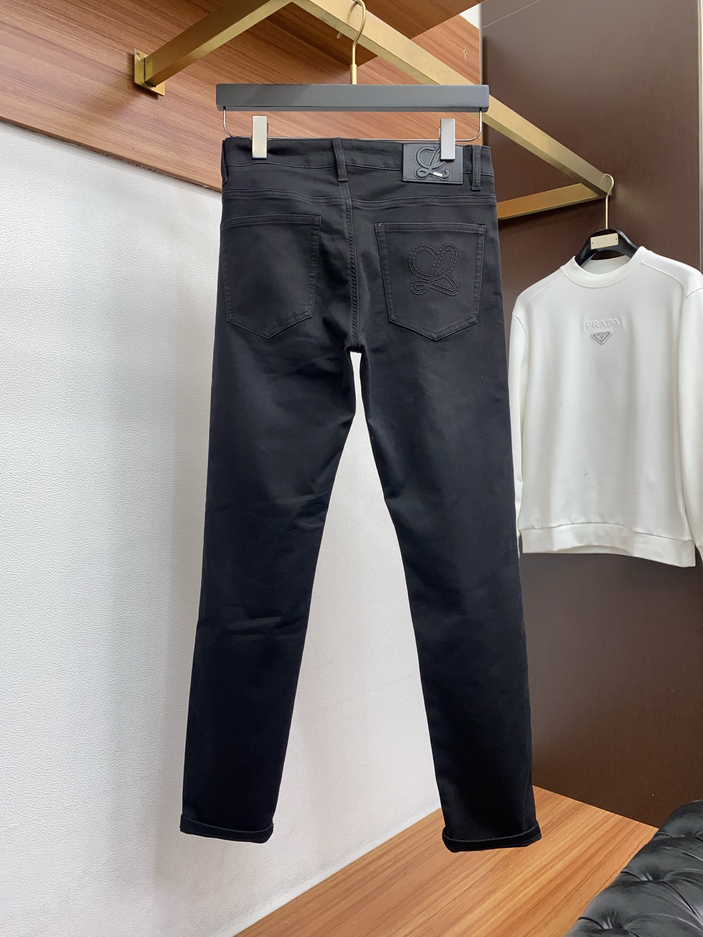 罗意威 高端定制、2026早春最新款牛仔裤 柜台同步发售 原版定制复刻 客供五金辅料 原单品质 进口牛仔