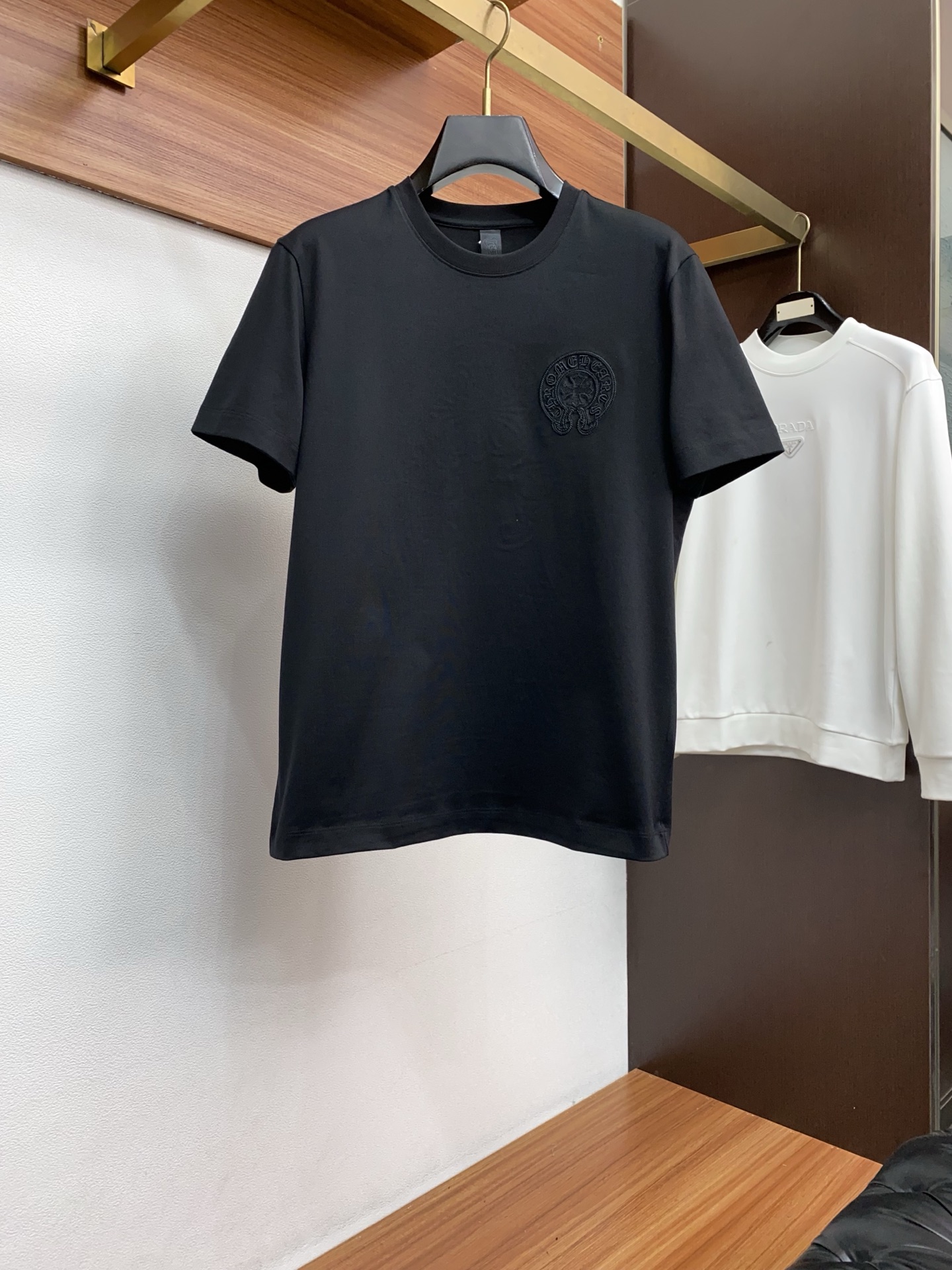 크롬하츠 2026SS 로고 코튼 라운드넥 반팔 티셔츠 1238 Chrome Hearts T Shirt