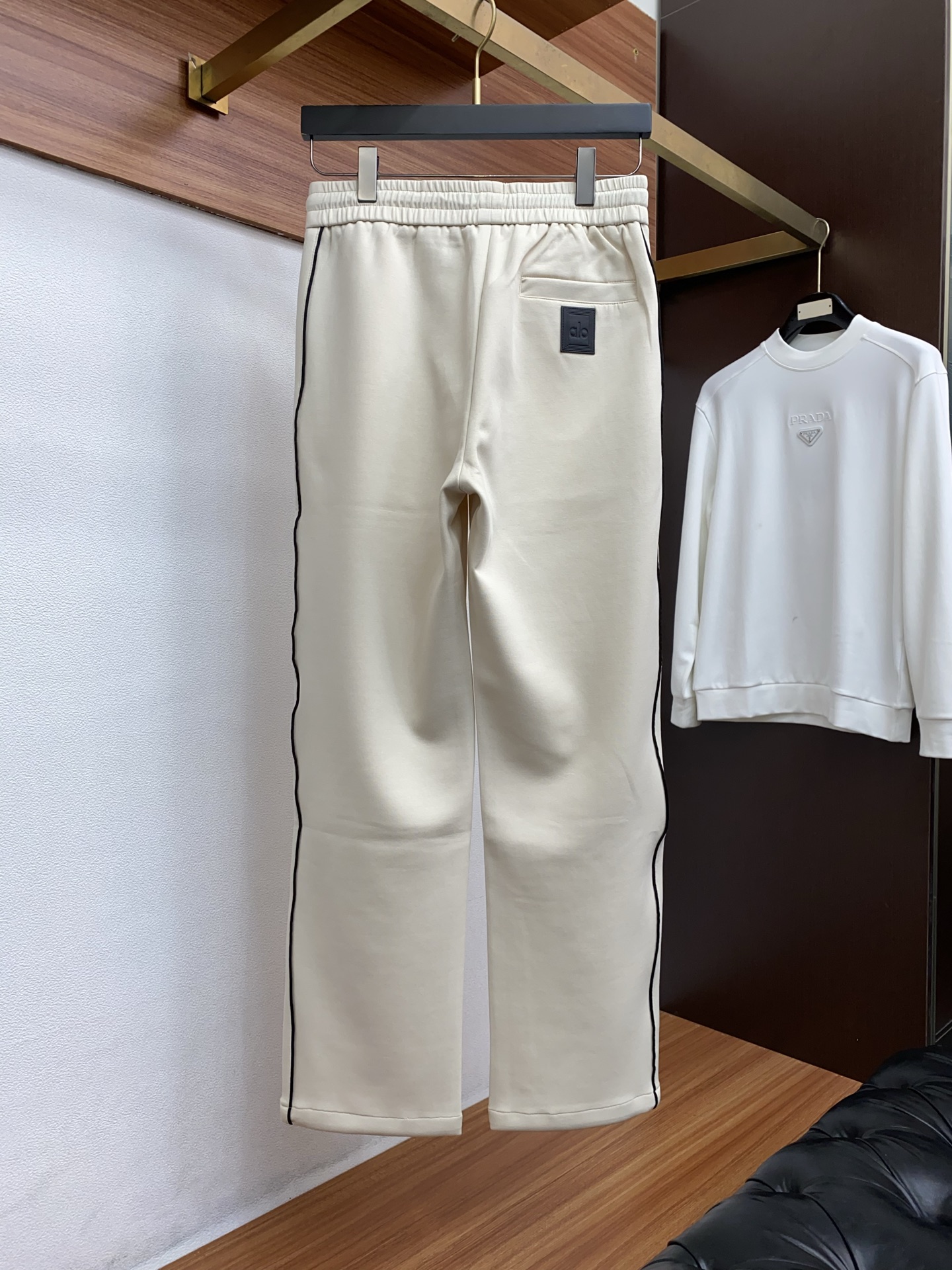 알로 남성 드로스트링 캐주얼 바지 50719 이미지 8