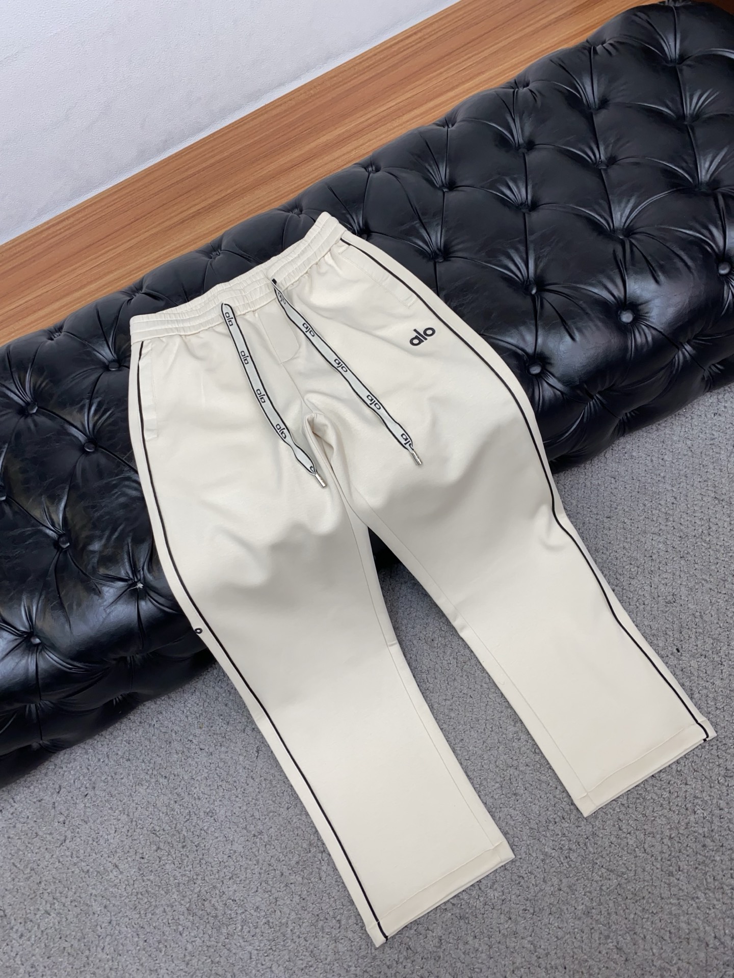 알로 남성 드로스트링 캐주얼 바지 50719 이미지 6