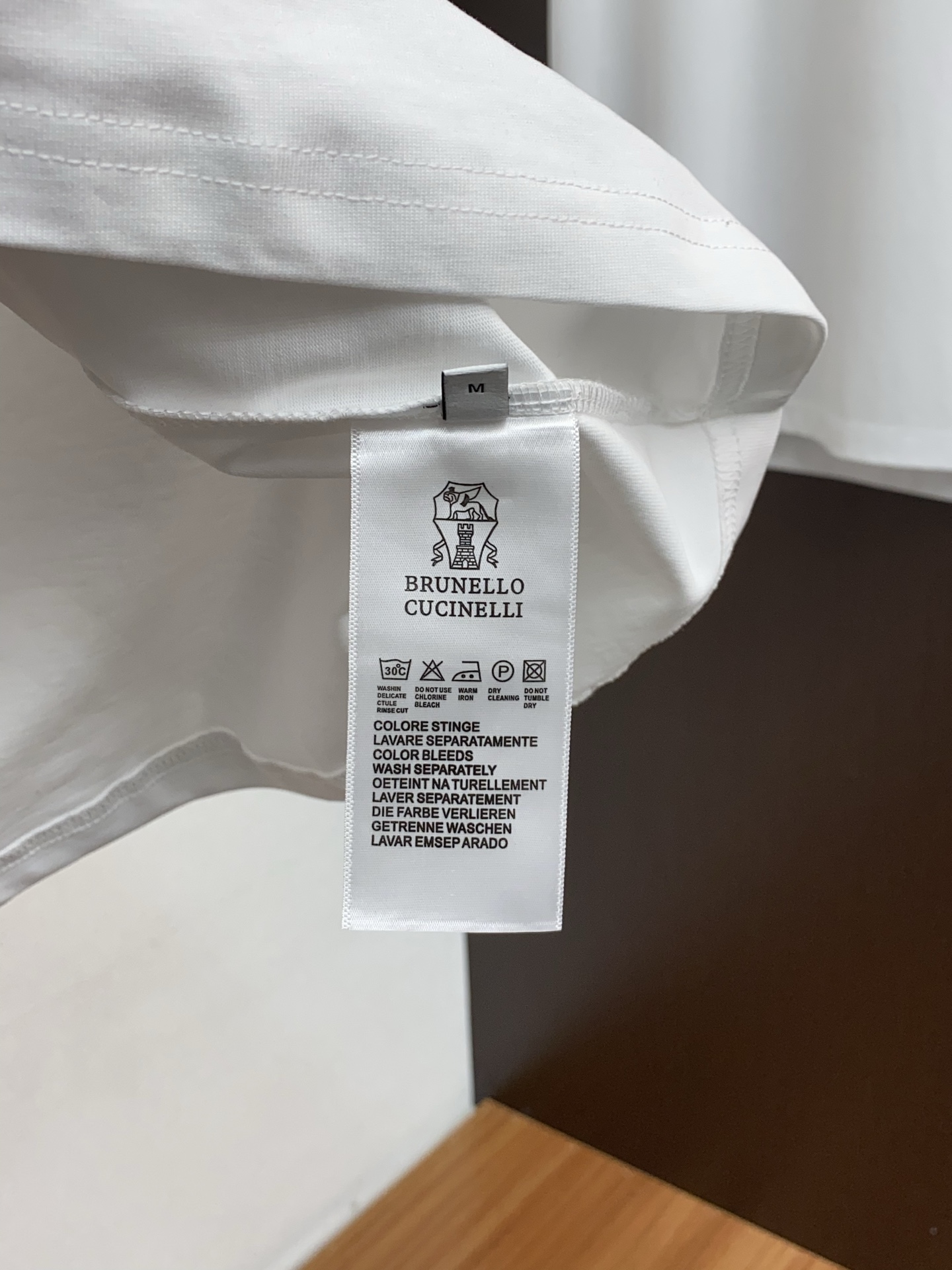 BC 26SS春夏新款 纯棉质圆领短袖 男士基础款纯白专柜短袖T恤衫！贸易公司渠道稀出，同步官网发售！基