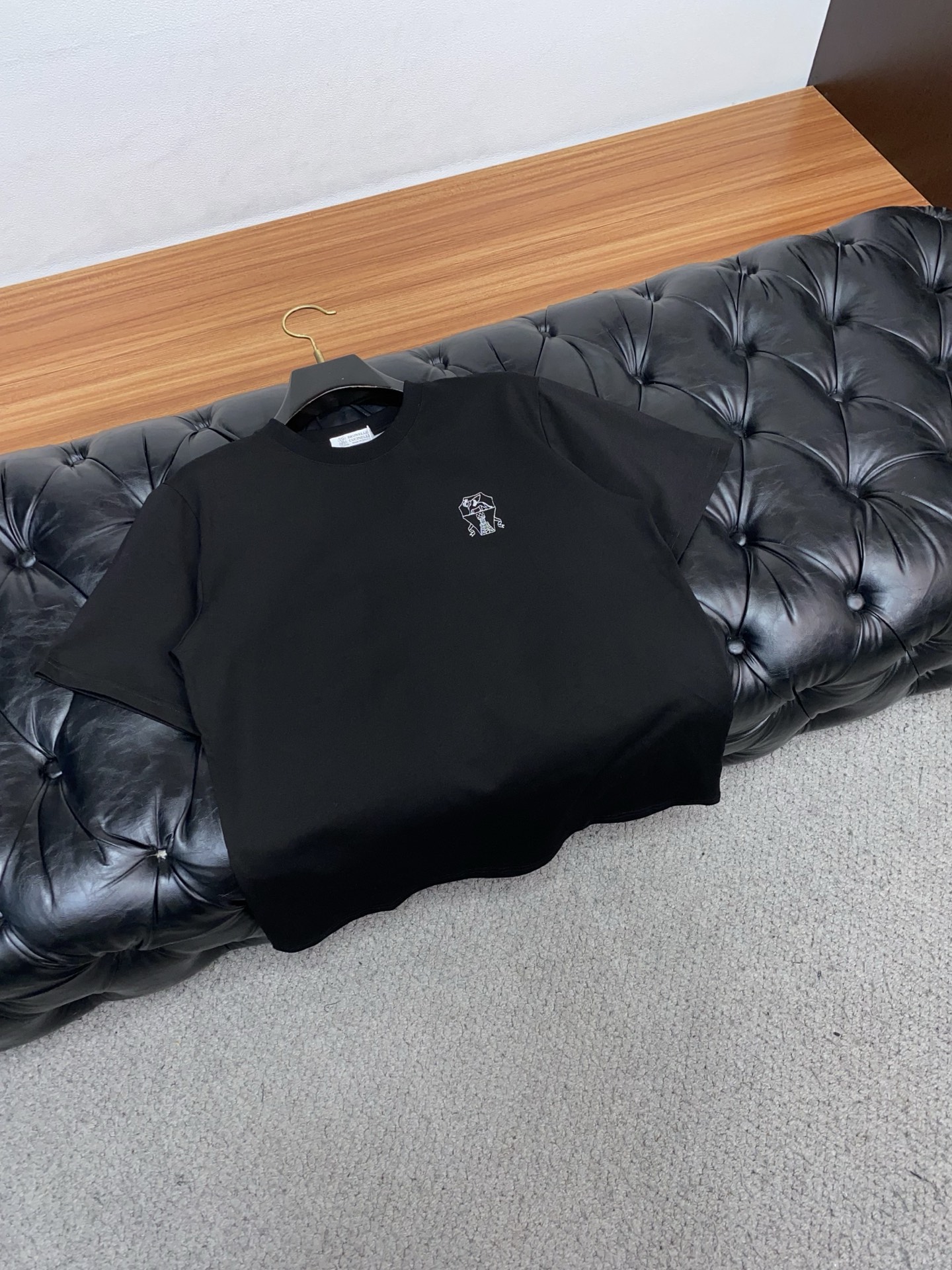 BC 26SS春夏新款 纯棉质圆领短袖 男士基础款纯白专柜短袖T恤衫！贸易公司渠道稀出，同步官网发售！基