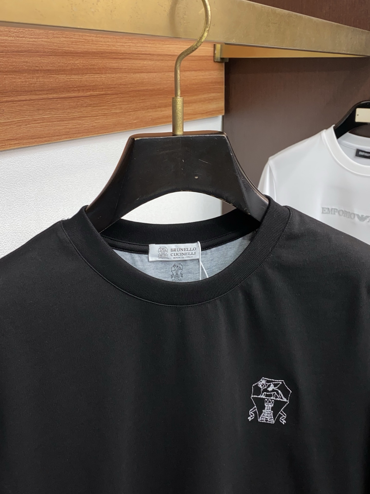 BC 26SS春夏新款 纯棉质圆领短袖 男士基础款纯白专柜短袖T恤衫！贸易公司渠道稀出，同步官网发售！基