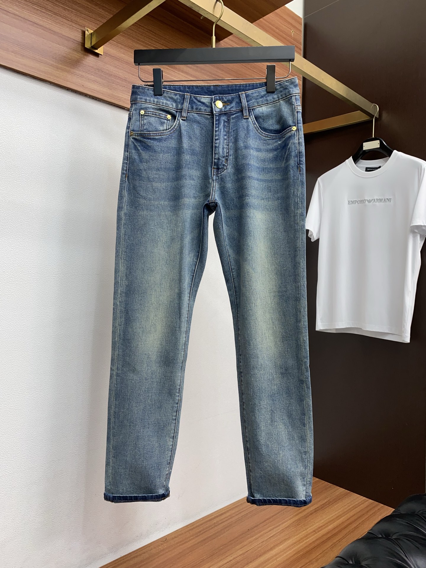 DG 高端定制、2026早春最新款牛仔裤 柜台同步发售 原版定制复刻 客供五金辅料 原单品质 进口牛仔面