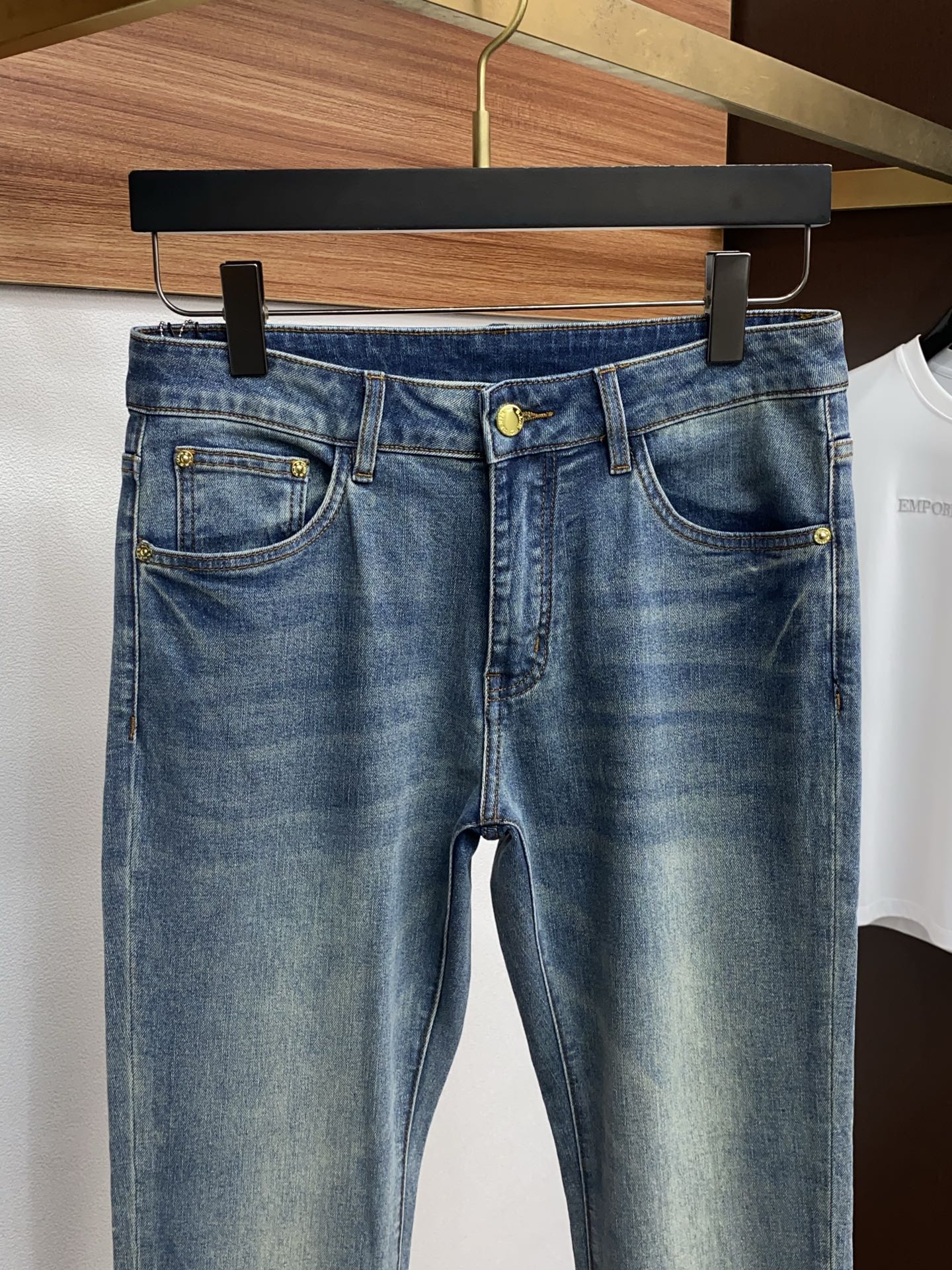 DG 高端定制、2026早春最新款牛仔裤 柜台同步发售 原版定制复刻 客供五金辅料 原单品质 进口牛仔面