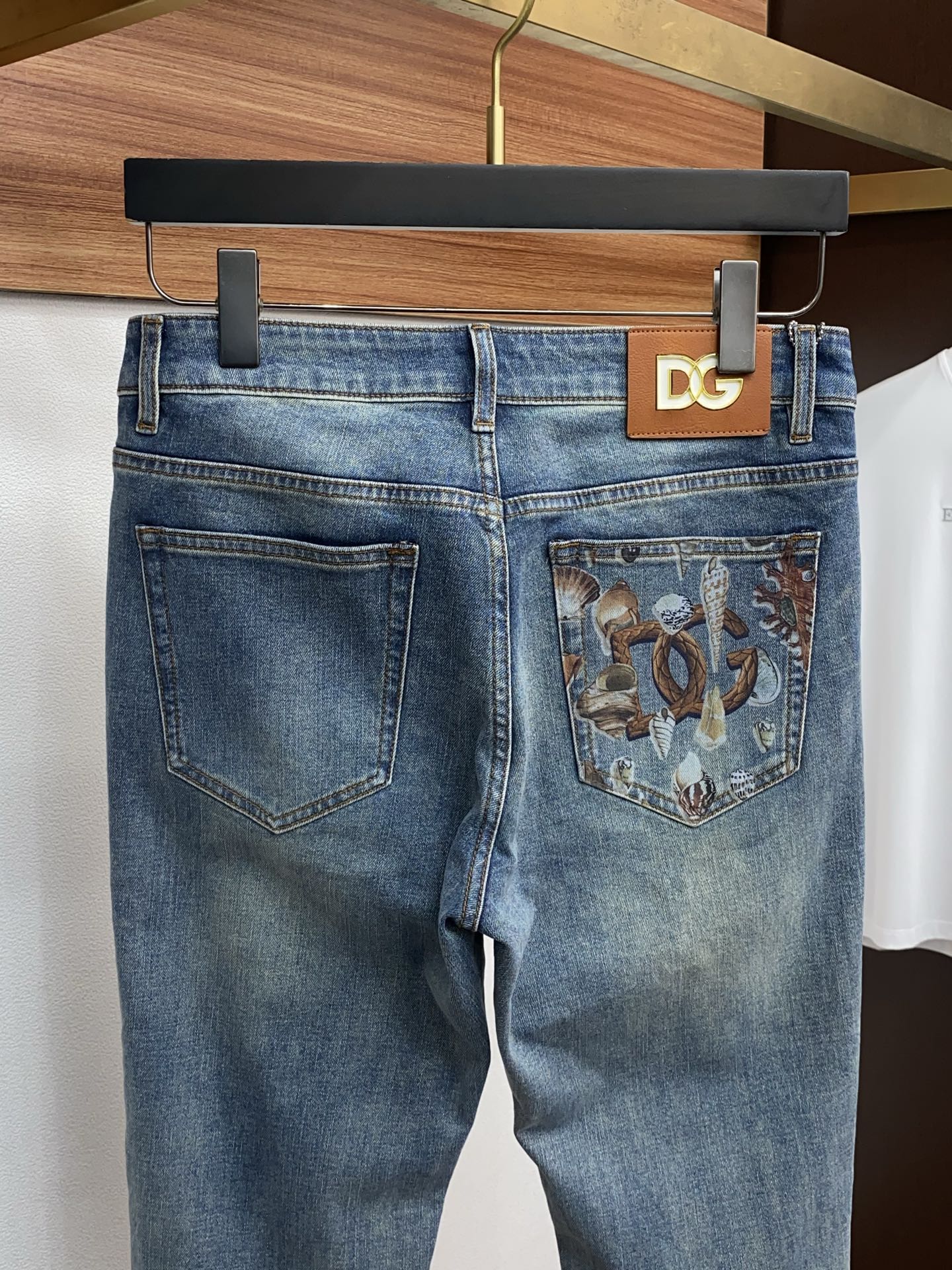 DG 高端定制、2026早春最新款牛仔裤 柜台同步发售 原版定制复刻 客供五金辅料 原单品质 进口牛仔面