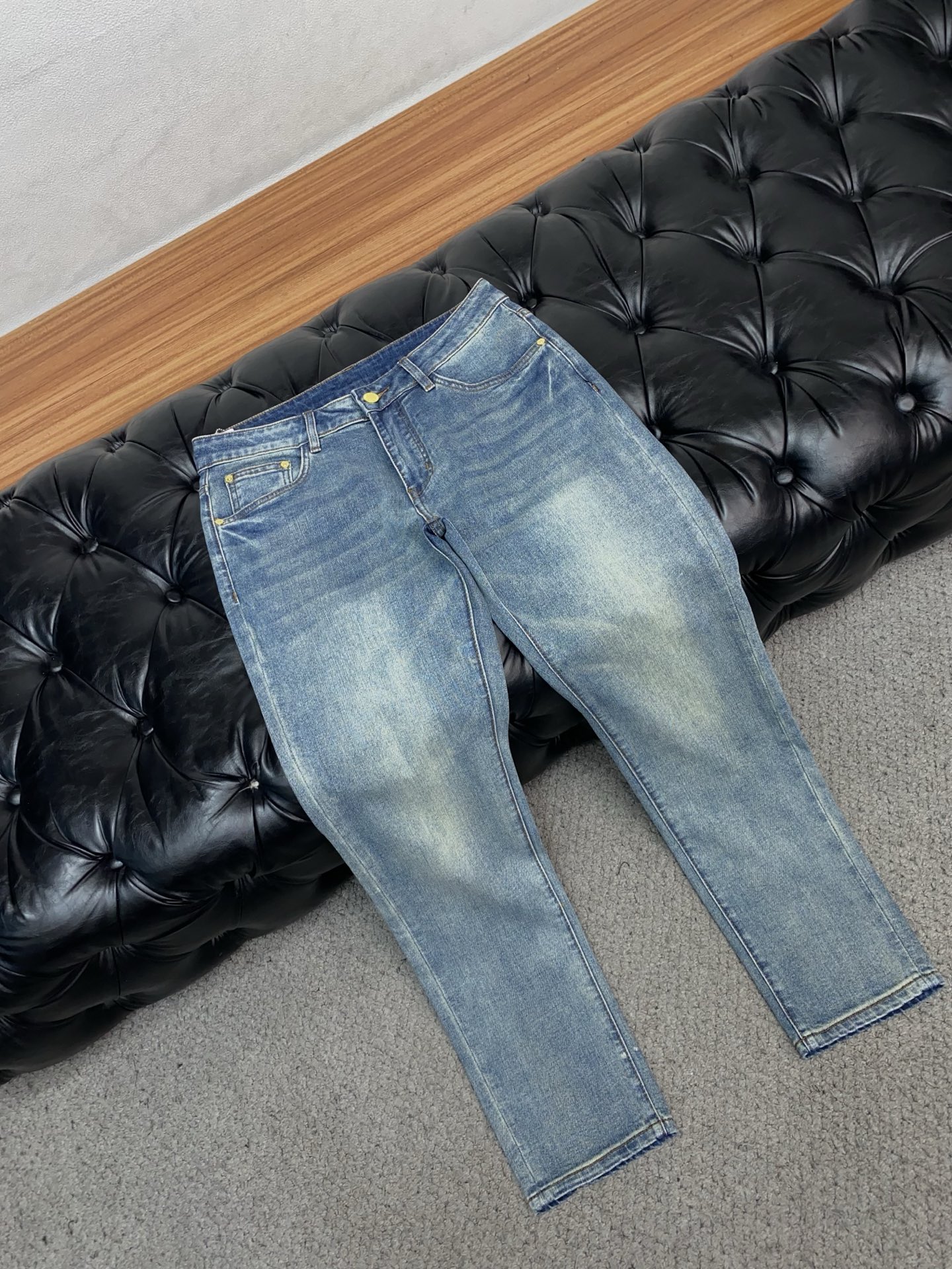 DG 高端定制、2026早春最新款牛仔裤 柜台同步发售 原版定制复刻 客供五金辅料 原单品质 进口牛仔面