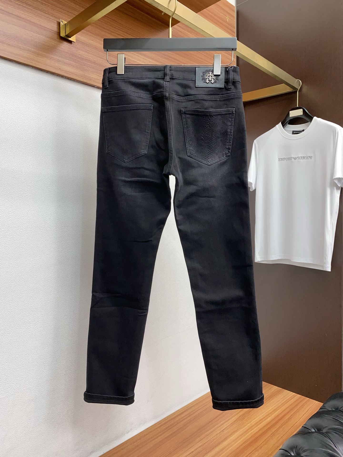 🌾 克罗心 高端定制、2026早春最新款牛仔裤 柜台同步发售 原版定制复刻 客供五金辅料 原单品质 进口