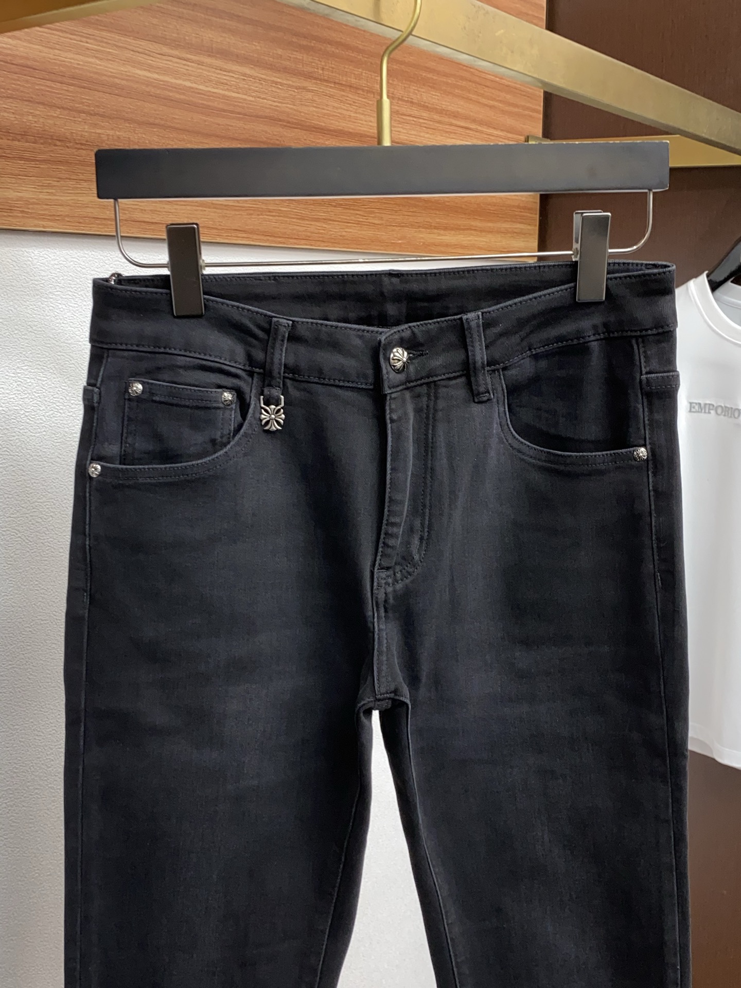 🌾 克罗心 高端定制、2026早春最新款牛仔裤 柜台同步发售 原版定制复刻 客供五金辅料 原单品质 进口