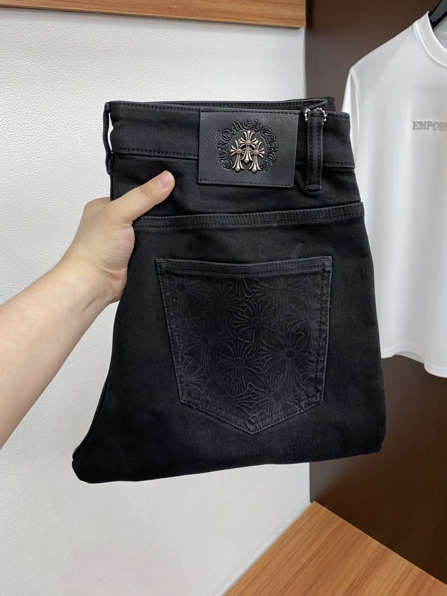 🌾 克罗心 高端定制、2026早春最新款牛仔裤 柜台同步发售 原版定制复刻 客供五金辅料 原单品质 进口