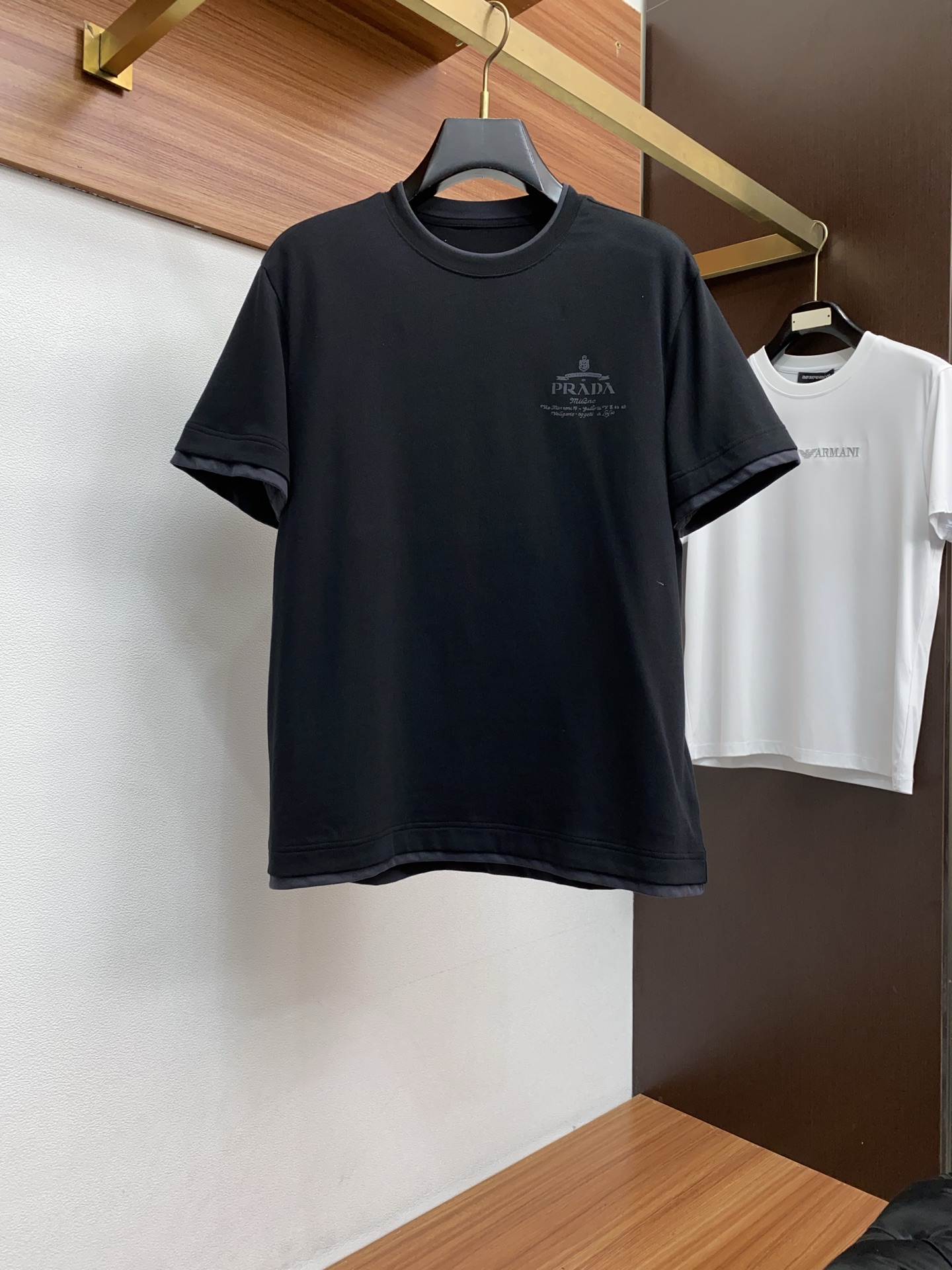 프라다 2026AW 코튼 반팔 티셔츠 1511 Prada T Shirt