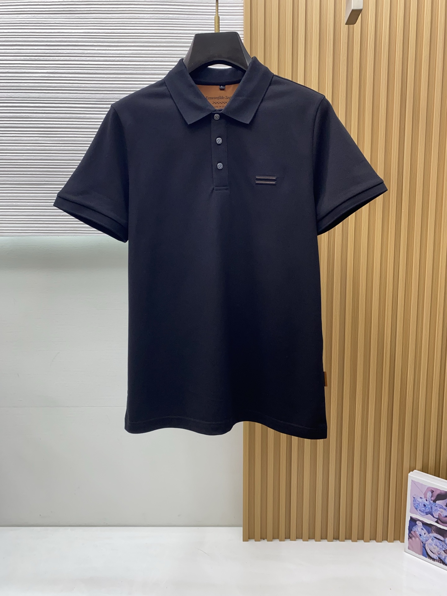 杰尼亚 2026s经典时尚翻领 Polo衫短袖 ，贸易公司渠道订单，简约大气，时尚百搭，品相更是无法挑剔