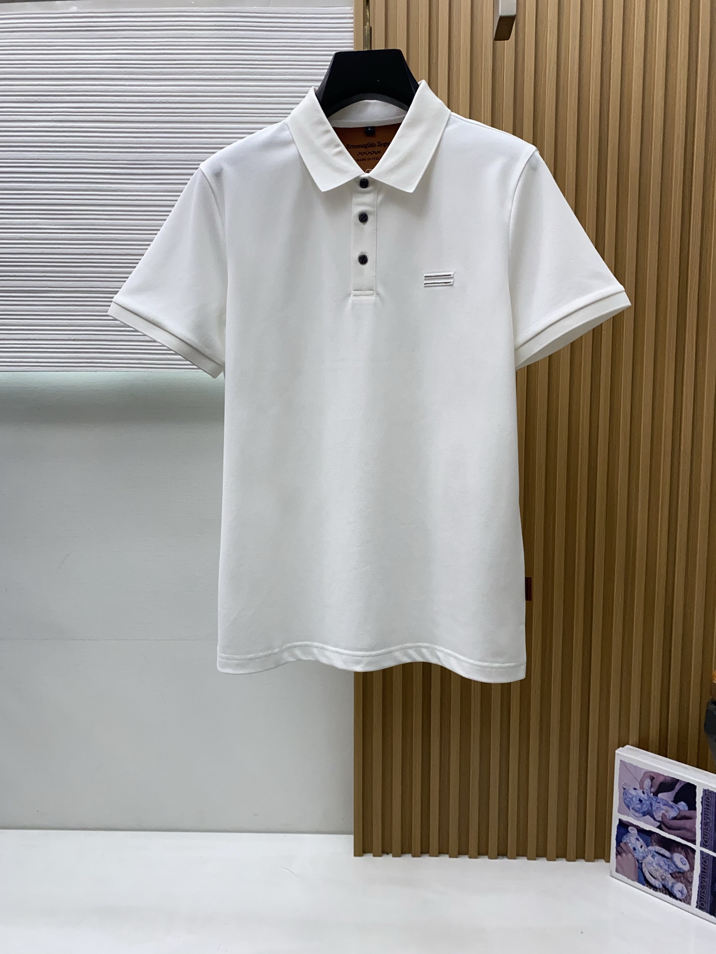 杰尼亚 2026s经典时尚翻领 Polo衫短袖 ，贸易公司渠道订单，简约大气，时尚百搭，品相更是无法挑剔