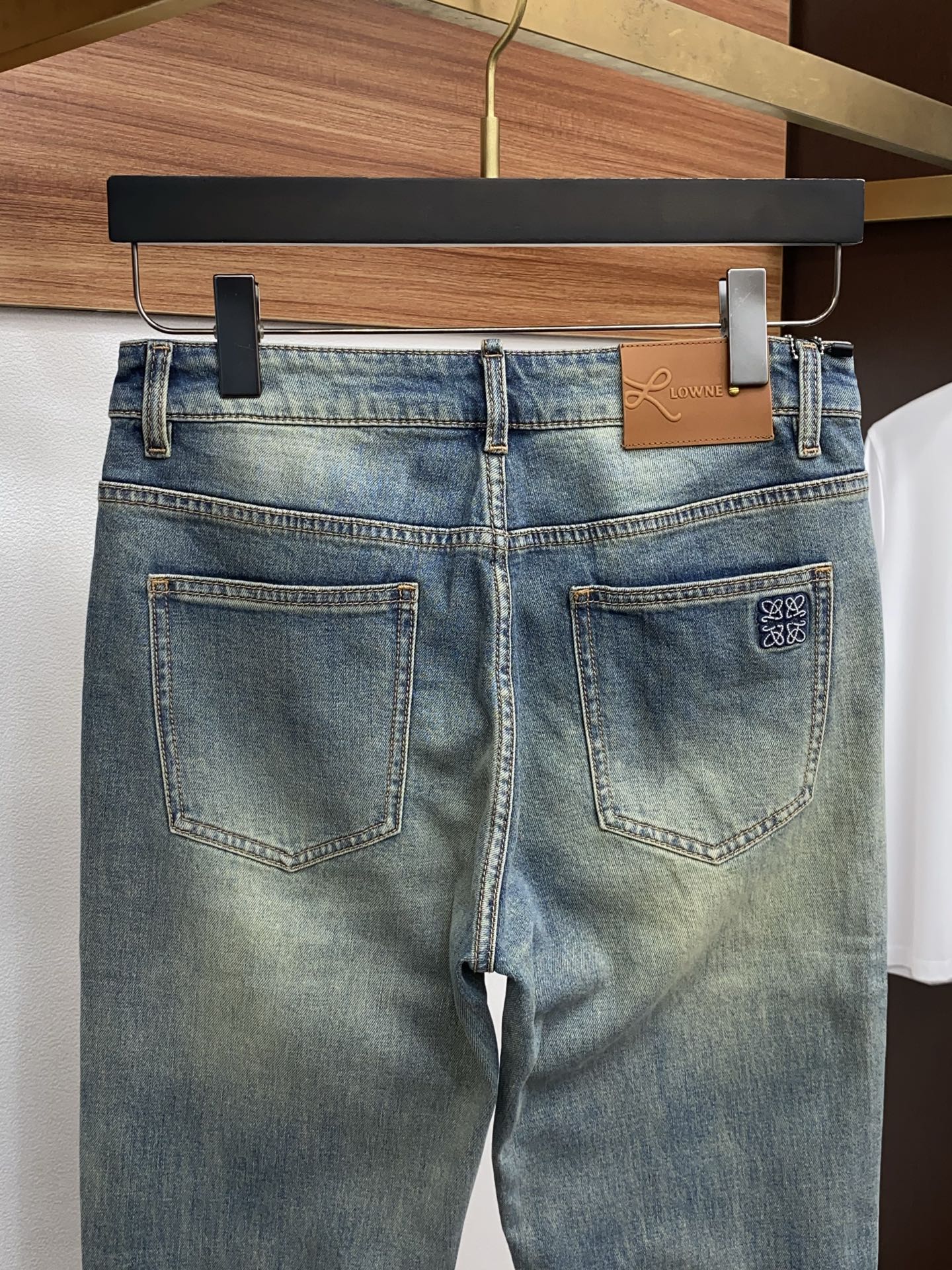 罗意威 高端定制、2026早春最新款牛仔裤 柜台同步发售 原版定制复刻 客供五金辅料 原单品质 进口牛仔