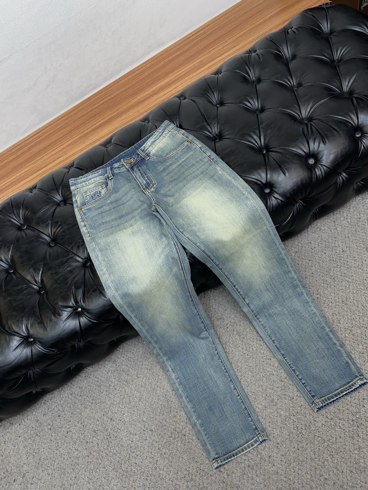 罗意威 高端定制、2026早春最新款牛仔裤 柜台同步发售 原版定制复刻 客供五金辅料 原单品质 进口牛仔