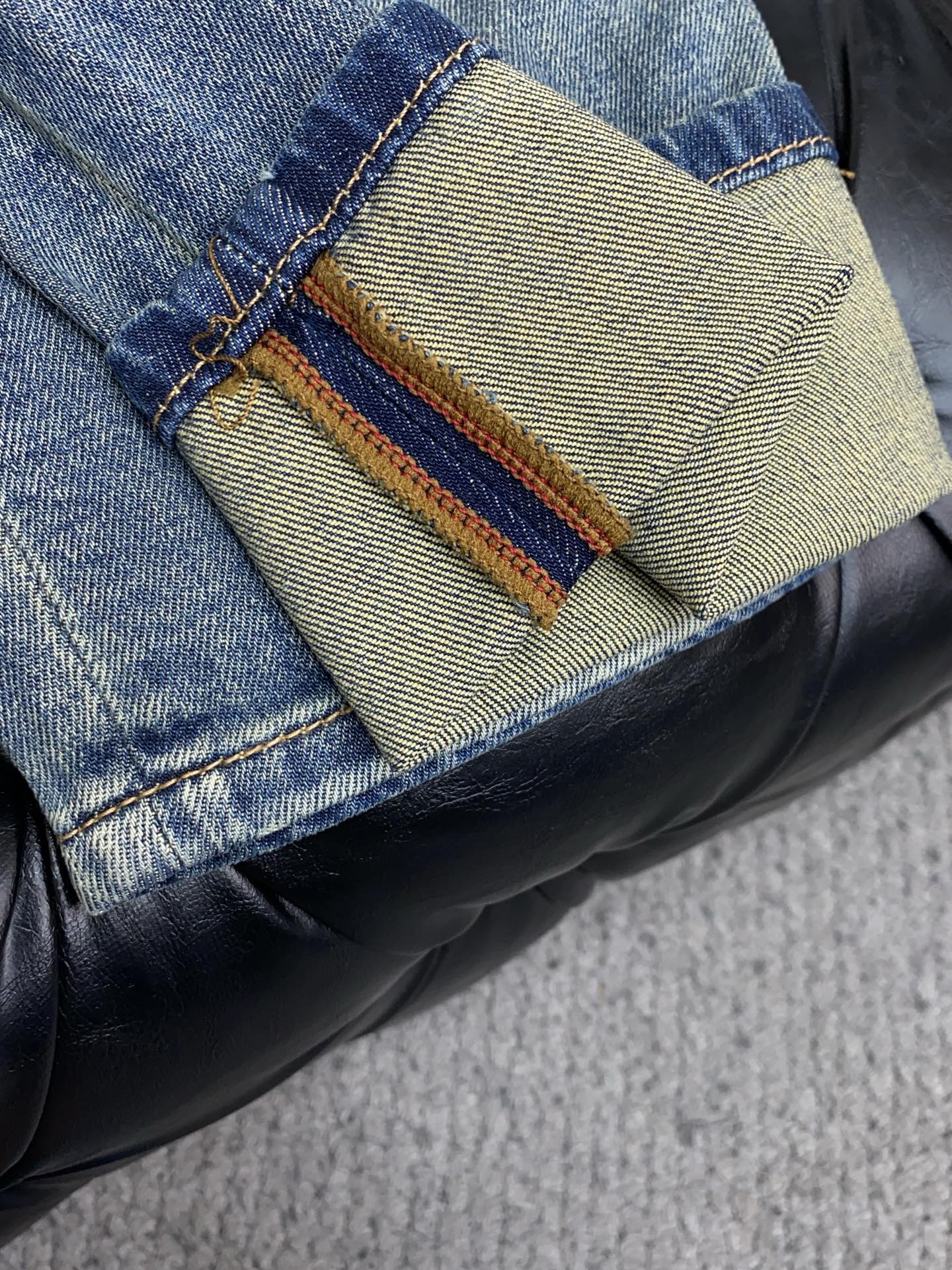 罗意威 高端定制、2026早春最新款牛仔裤 柜台同步发售 原版定制复刻 客供五金辅料 原单品质 进口牛仔