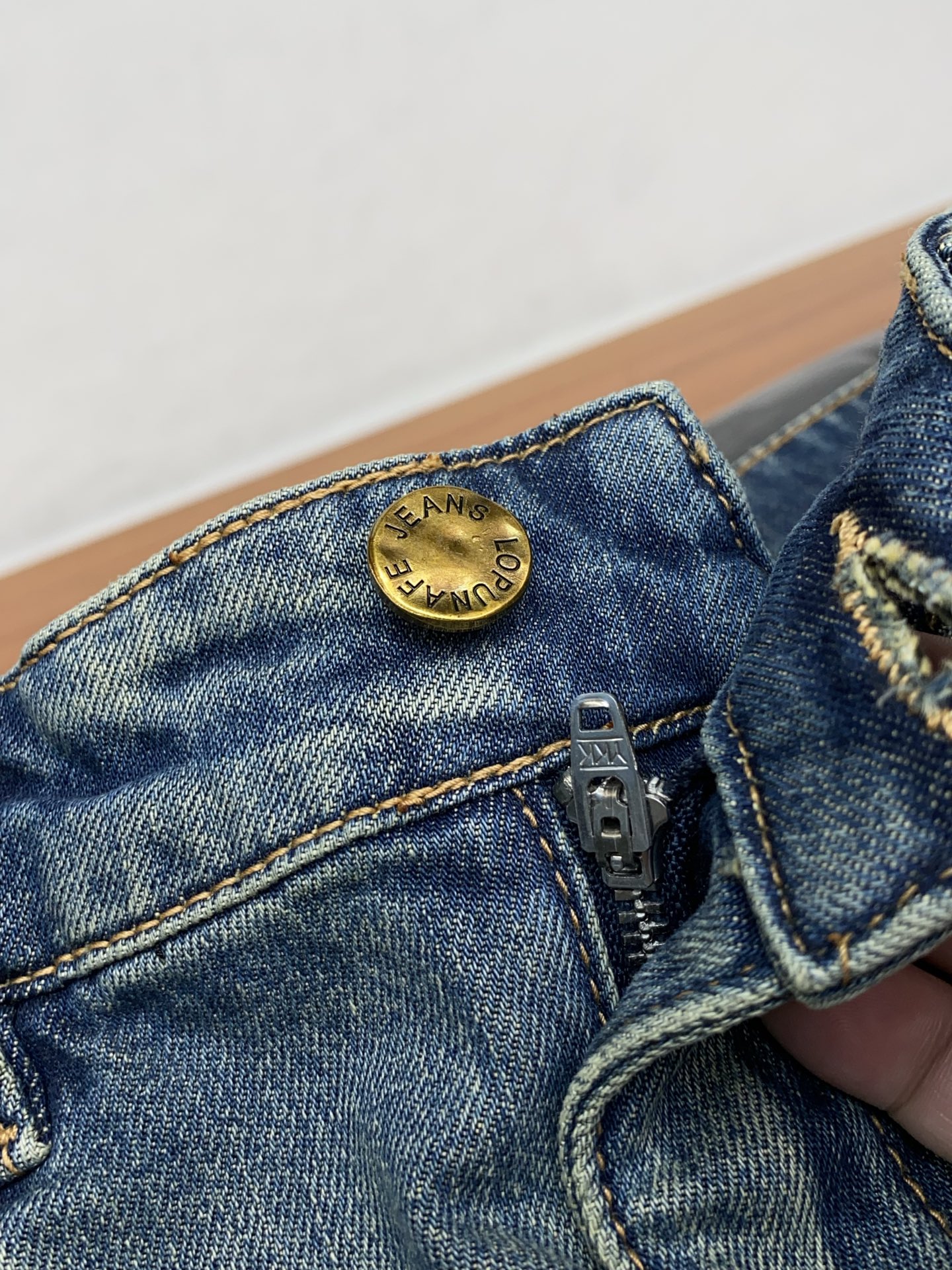 罗意威 高端定制、2026早春最新款牛仔裤 柜台同步发售 原版定制复刻 客供五金辅料 原单品质 进口牛仔