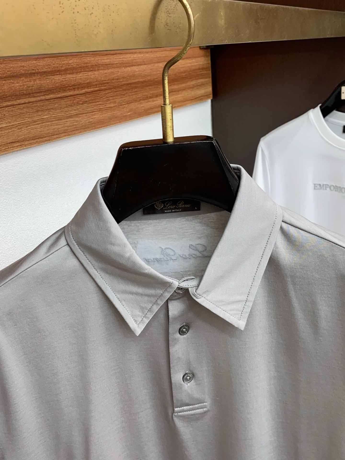 Loro Piana 诺悠翩雅 2026s经典时尚翻领 Polo衫短袖 ，贸易公司渠道订单，简约大气，时