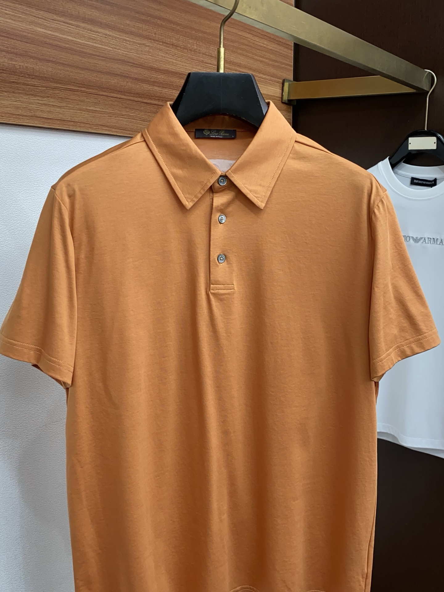 Loro Piana 诺悠翩雅 2026s经典时尚翻领 Polo衫短袖 ，贸易公司渠道订单，简约大气，时