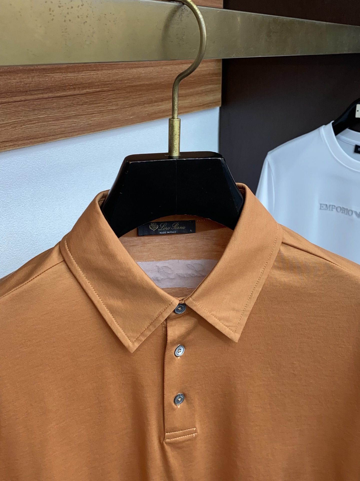 Loro Piana 诺悠翩雅 2026s经典时尚翻领 Polo衫短袖 ，贸易公司渠道订单，简约大气，时