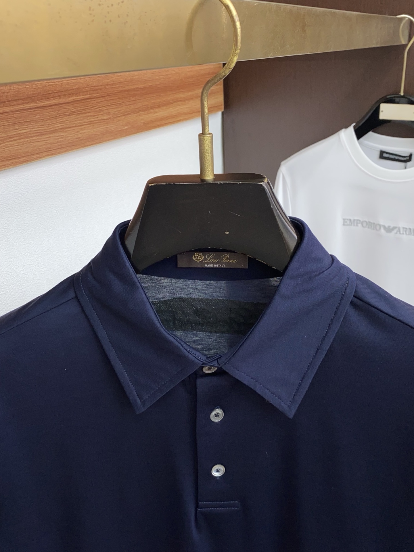 Loro Piana 诺悠翩雅 2026s经典时尚翻领 Polo衫短袖 ，贸易公司渠道订单，简约大气，时