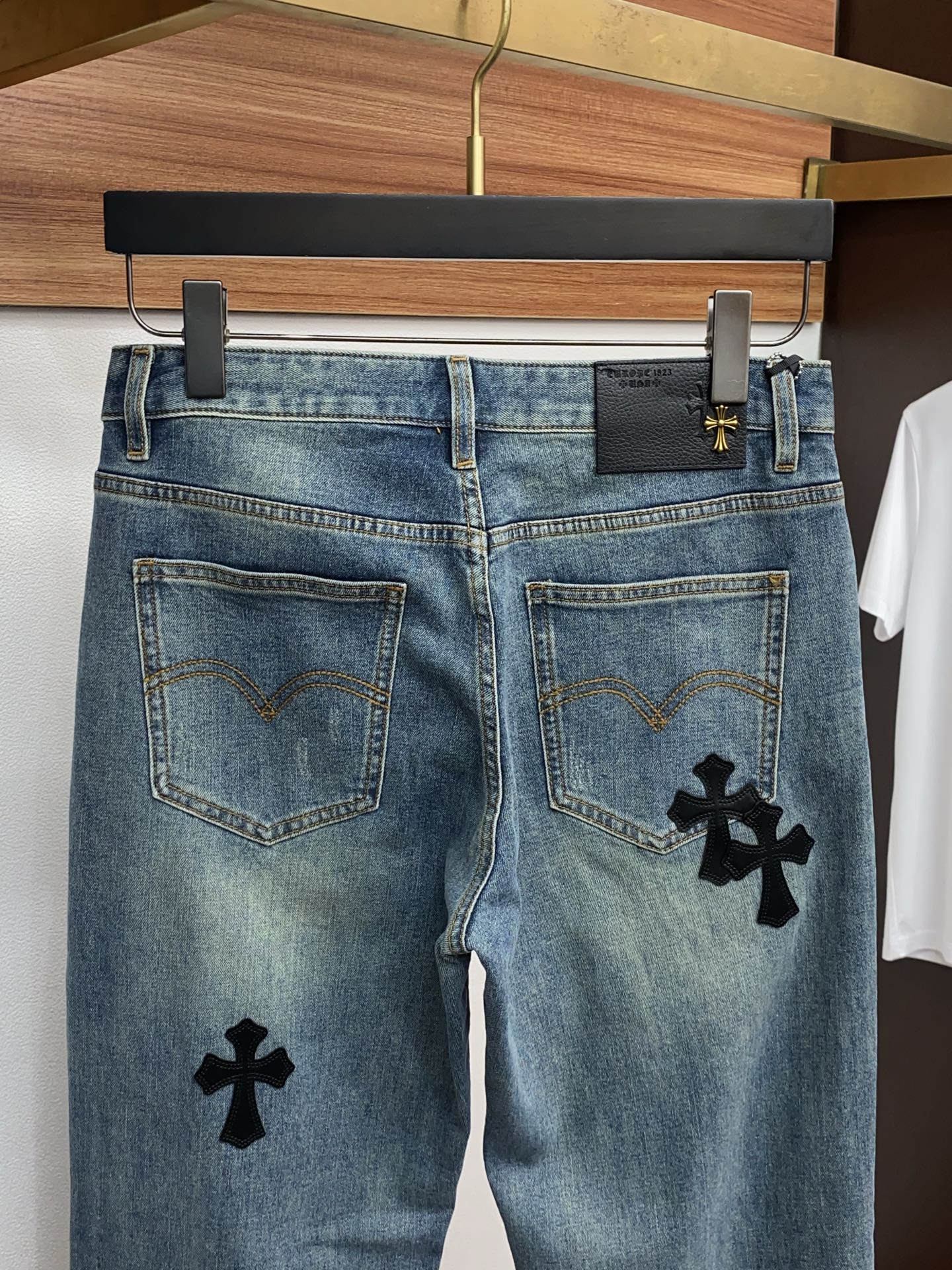 🌾 克罗心 高端定制、2026早春最新款牛仔裤 柜台同步发售 原版定制复刻 客供五金辅料 原单品质 进口