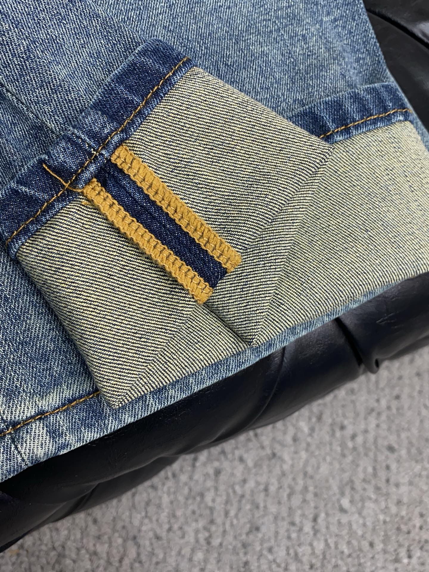 🌾 克罗心 高端定制、2026早春最新款牛仔裤 柜台同步发售 原版定制复刻 客供五金辅料 原单品质 进口