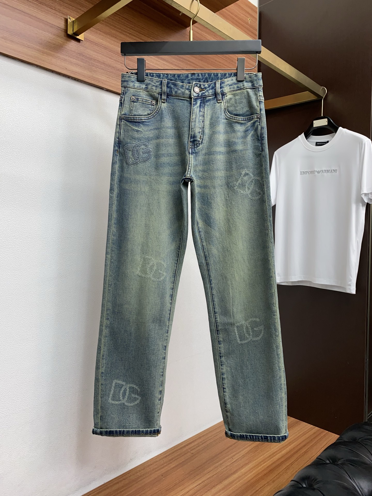 🌾 DG 高端定制、2026早春最新款牛仔裤 柜台同步发售 原版定制复刻 客供五金辅料 原单品质 进口牛