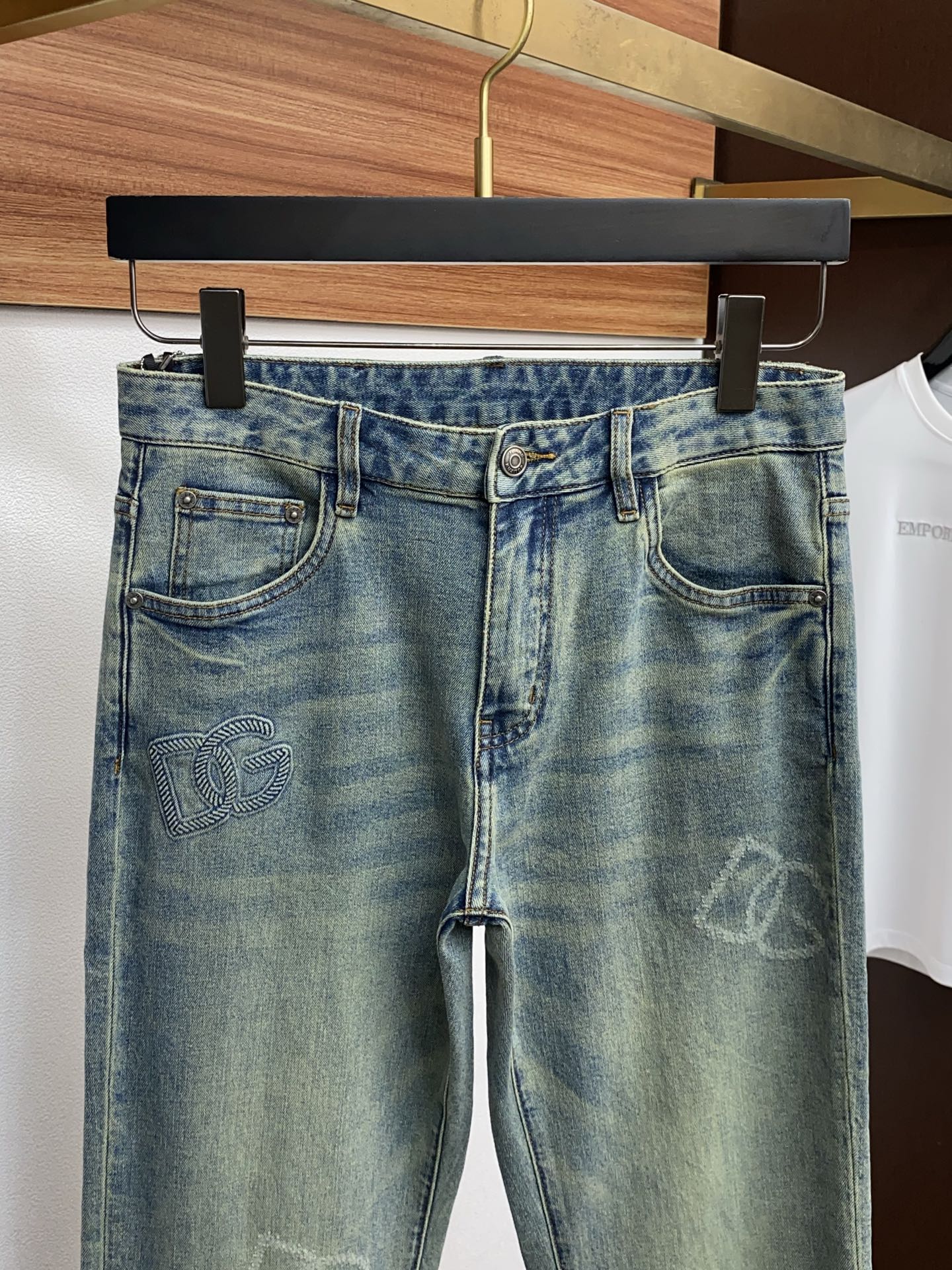 🌾 DG 高端定制、2026早春最新款牛仔裤 柜台同步发售 原版定制复刻 客供五金辅料 原单品质 进口牛