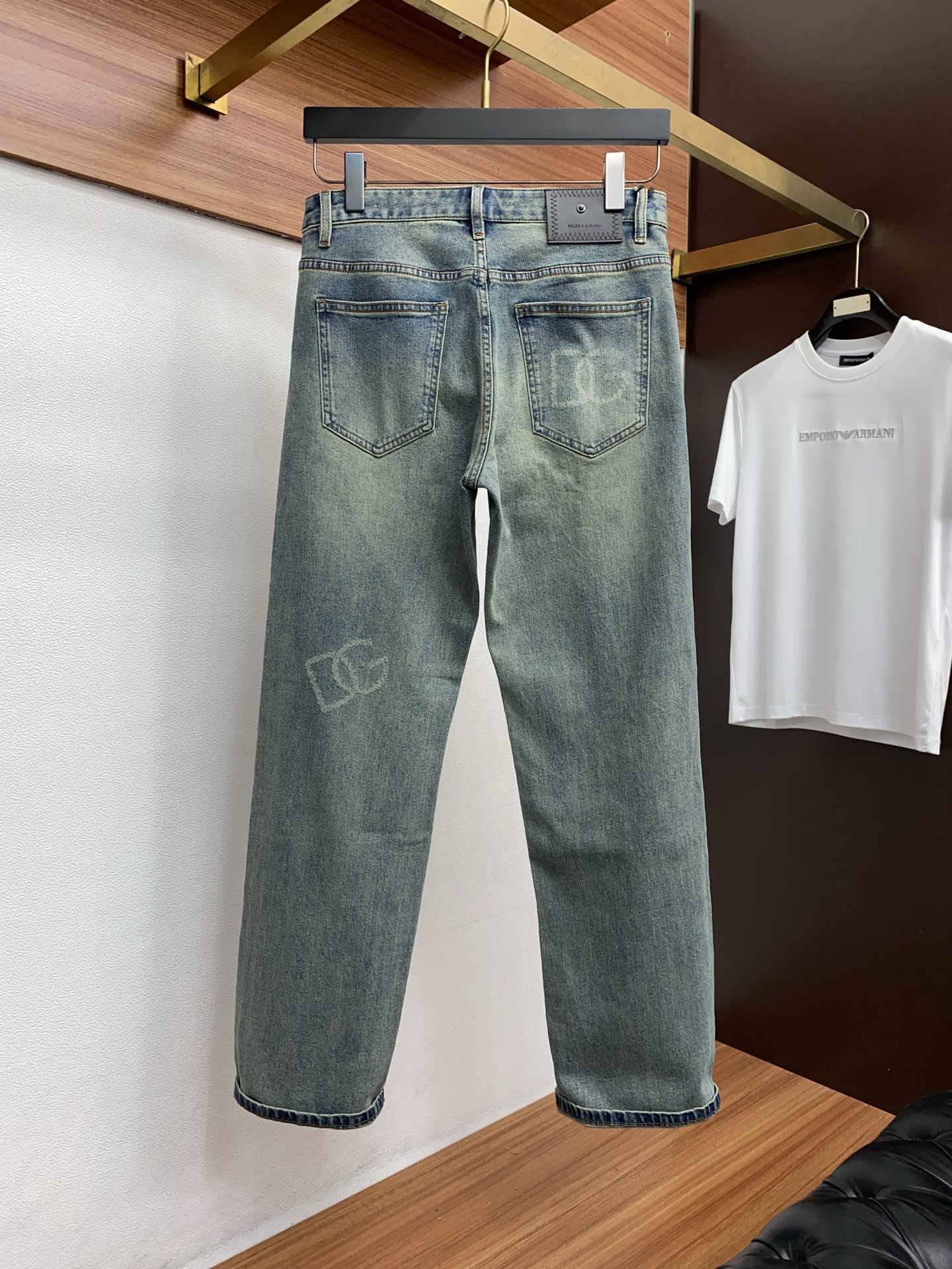 🌾 DG 高端定制、2026早春最新款牛仔裤 柜台同步发售 原版定制复刻 客供五金辅料 原单品质 进口牛