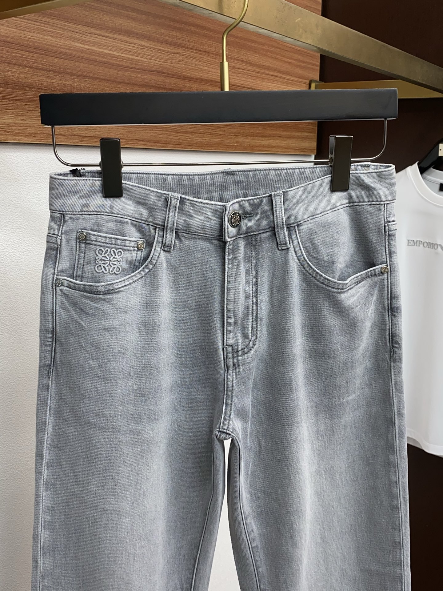 罗意威 高端定制、2026早春最新款牛仔裤 柜台同步发售 原版定制复刻 客供五金辅料 原单品质 进口牛仔