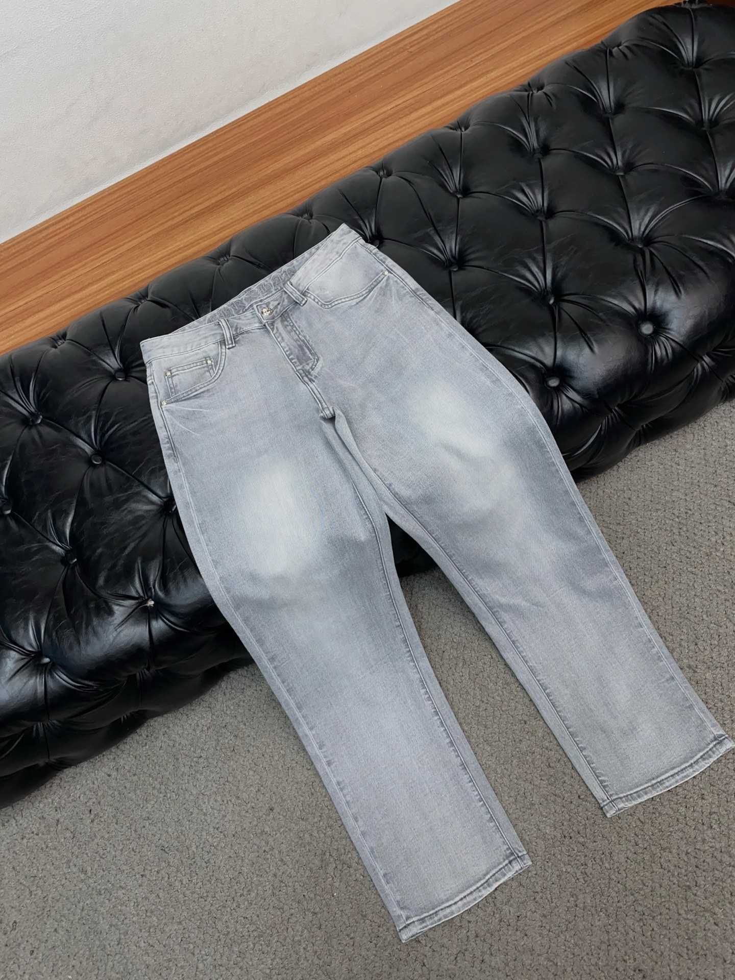 🌾 克罗心 高端定制、2026早春最新款牛仔裤 柜台同步发售 原版定制复刻 客供五金辅料 原单品质 进口