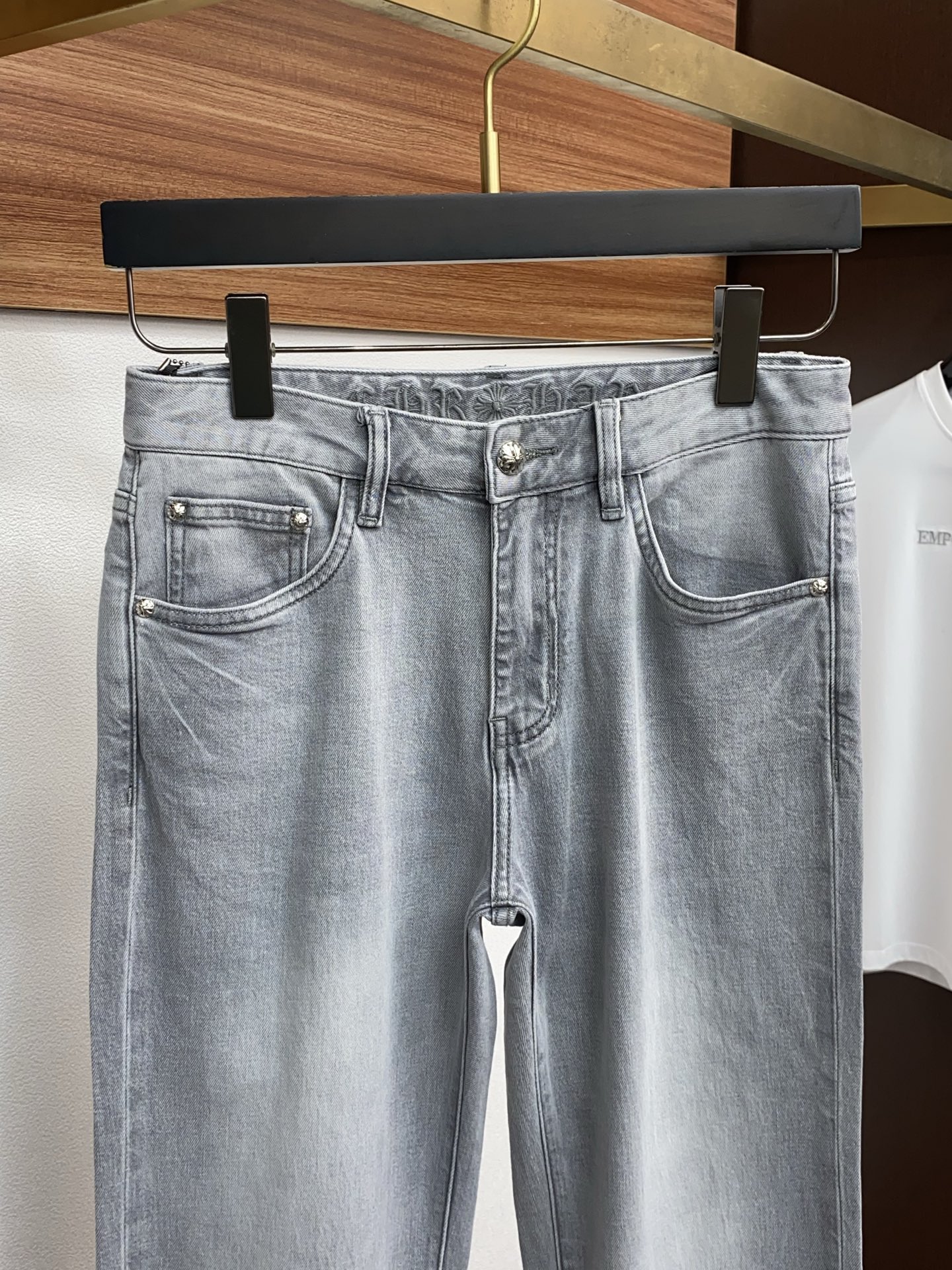 🌾 克罗心 高端定制、2026早春最新款牛仔裤 柜台同步发售 原版定制复刻 客供五金辅料 原单品质 进口