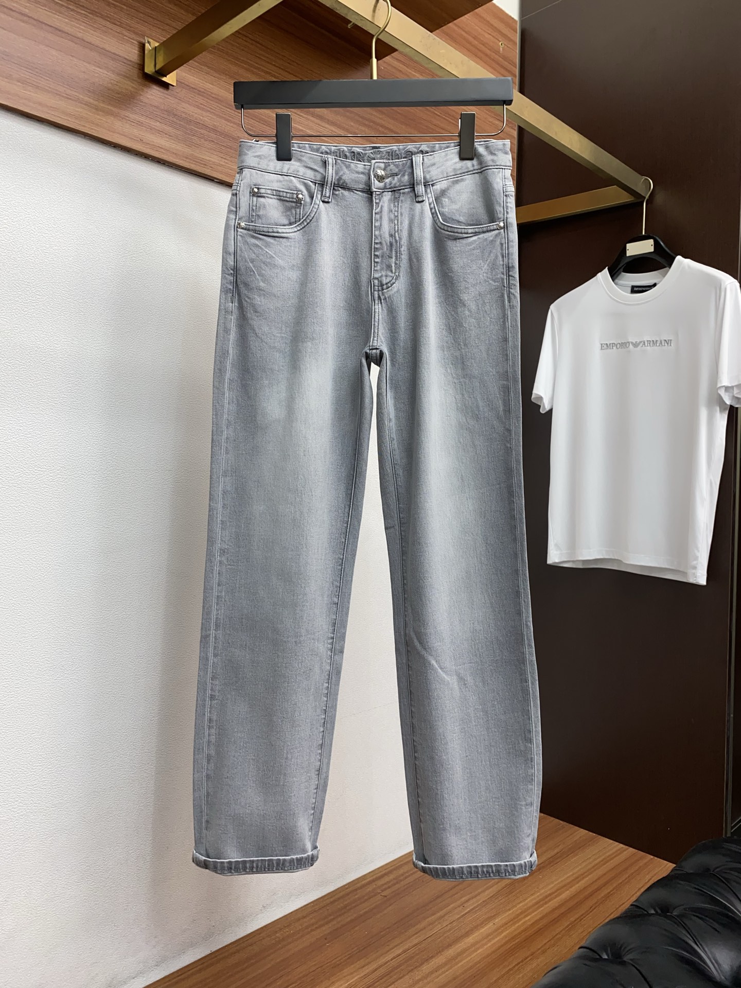 🌾 克罗心 高端定制、2026早春最新款牛仔裤 柜台同步发售 原版定制复刻 客供五金辅料 原单品质 进口